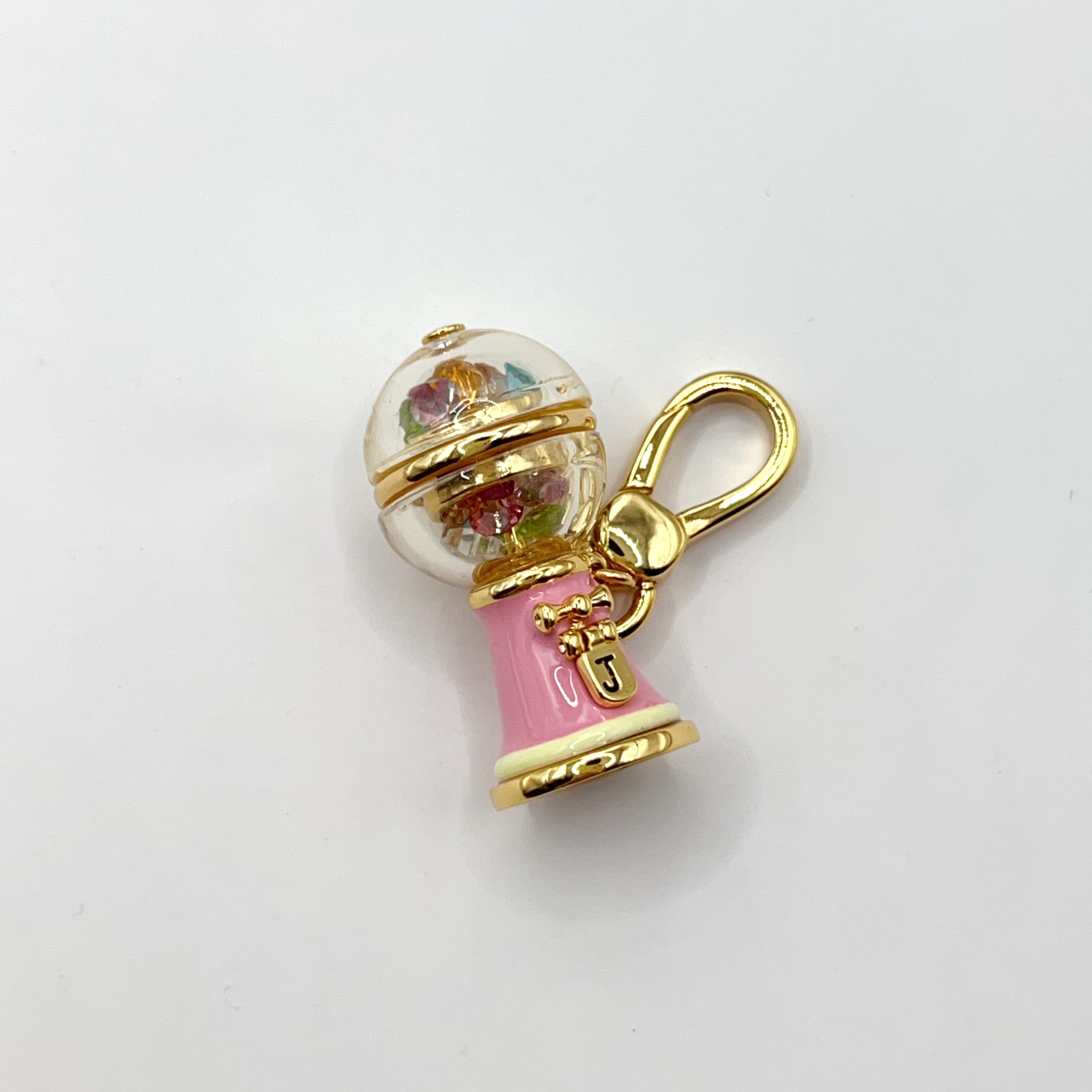 JC546-Juicy Couture bubble gum machine charm