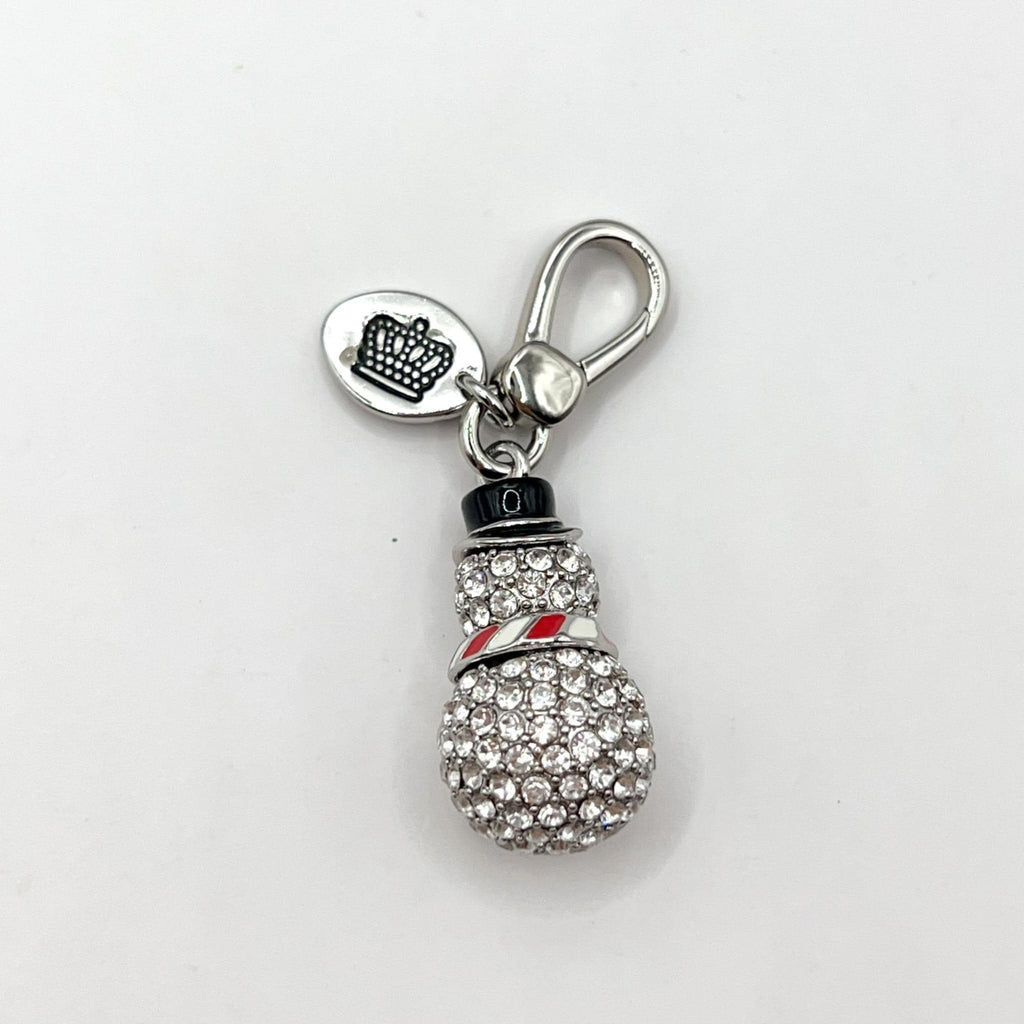 JC653-Juicy Couture pave snowman charm