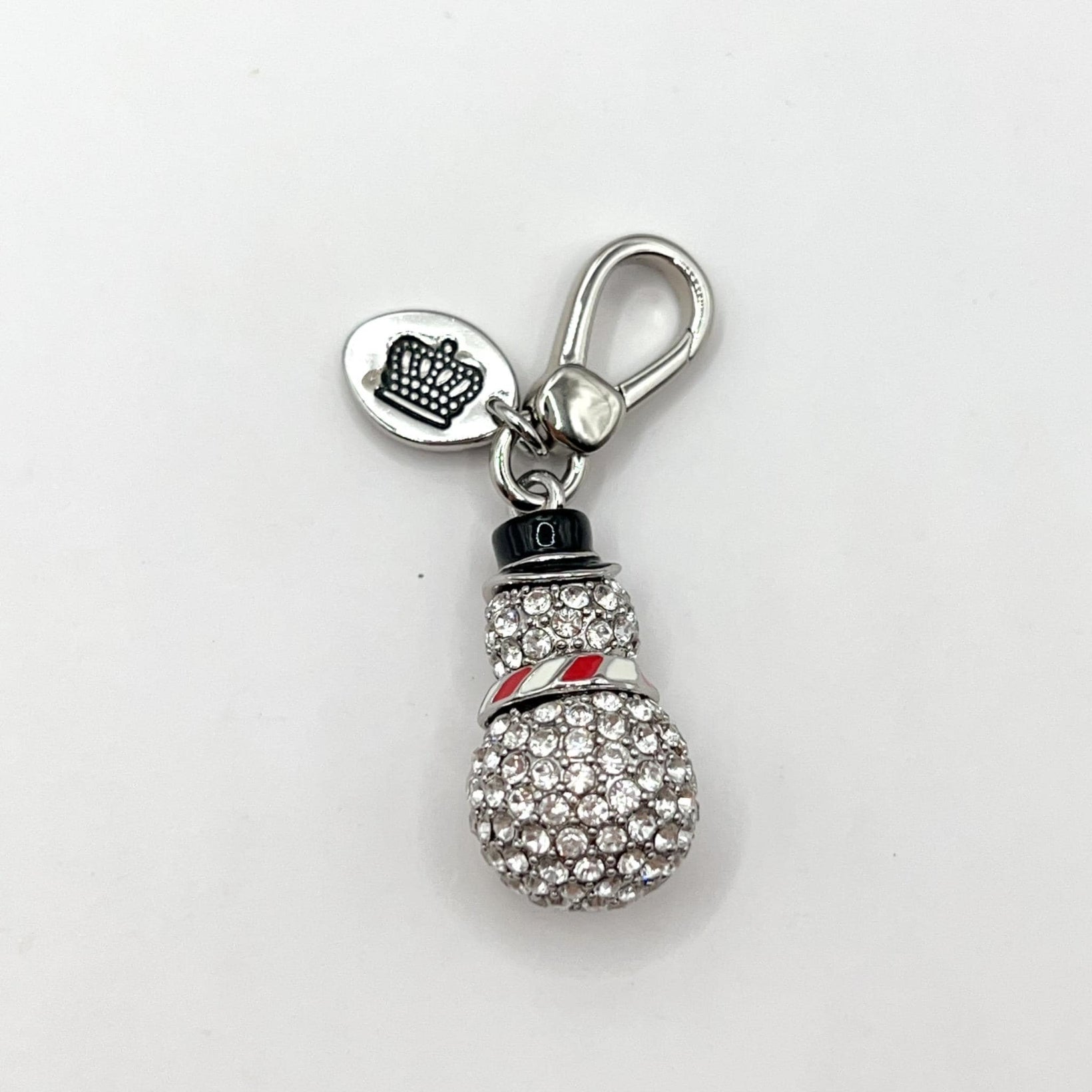 JC653-Juicy Couture pave snowman charm