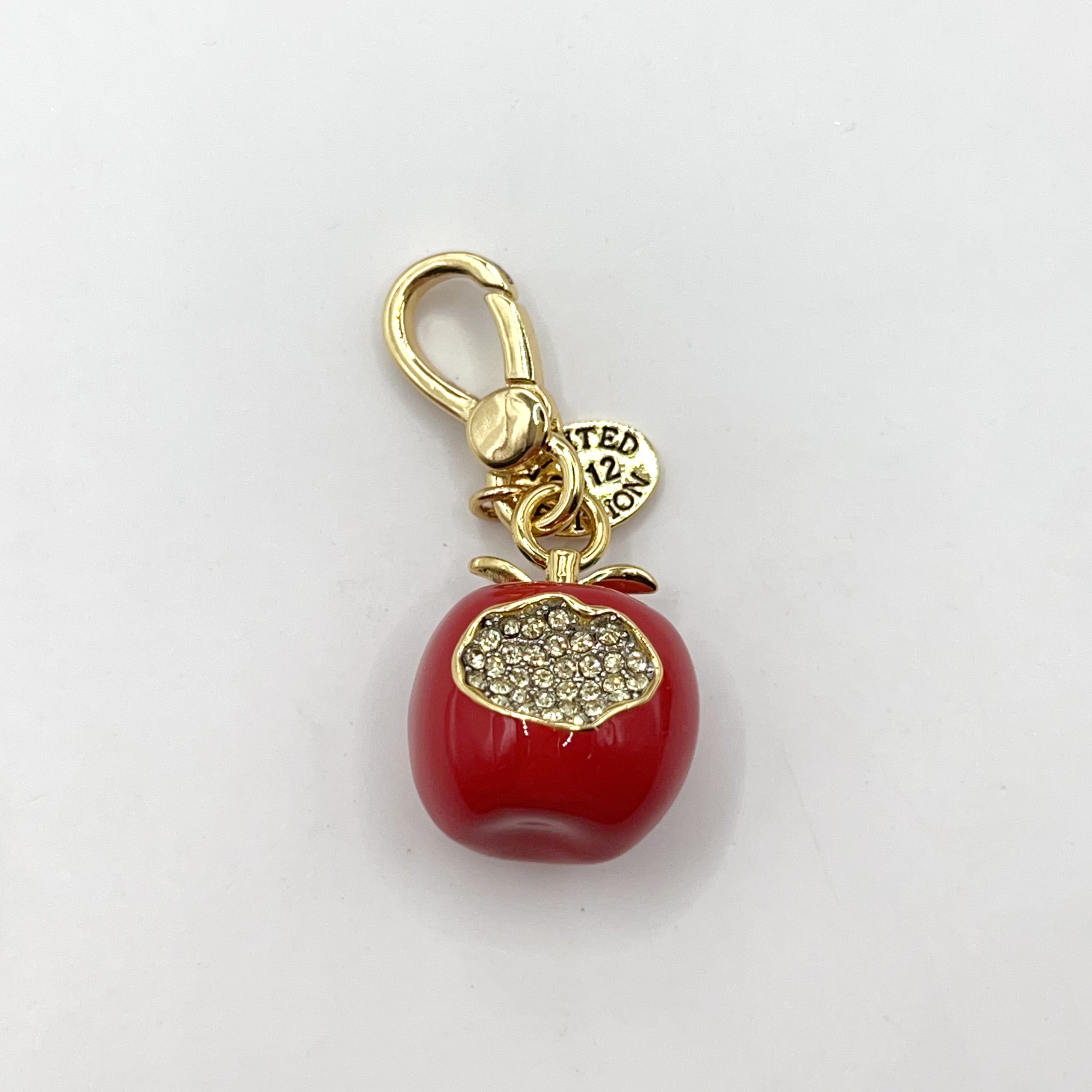L07-Juicy Couture bitten apple charm