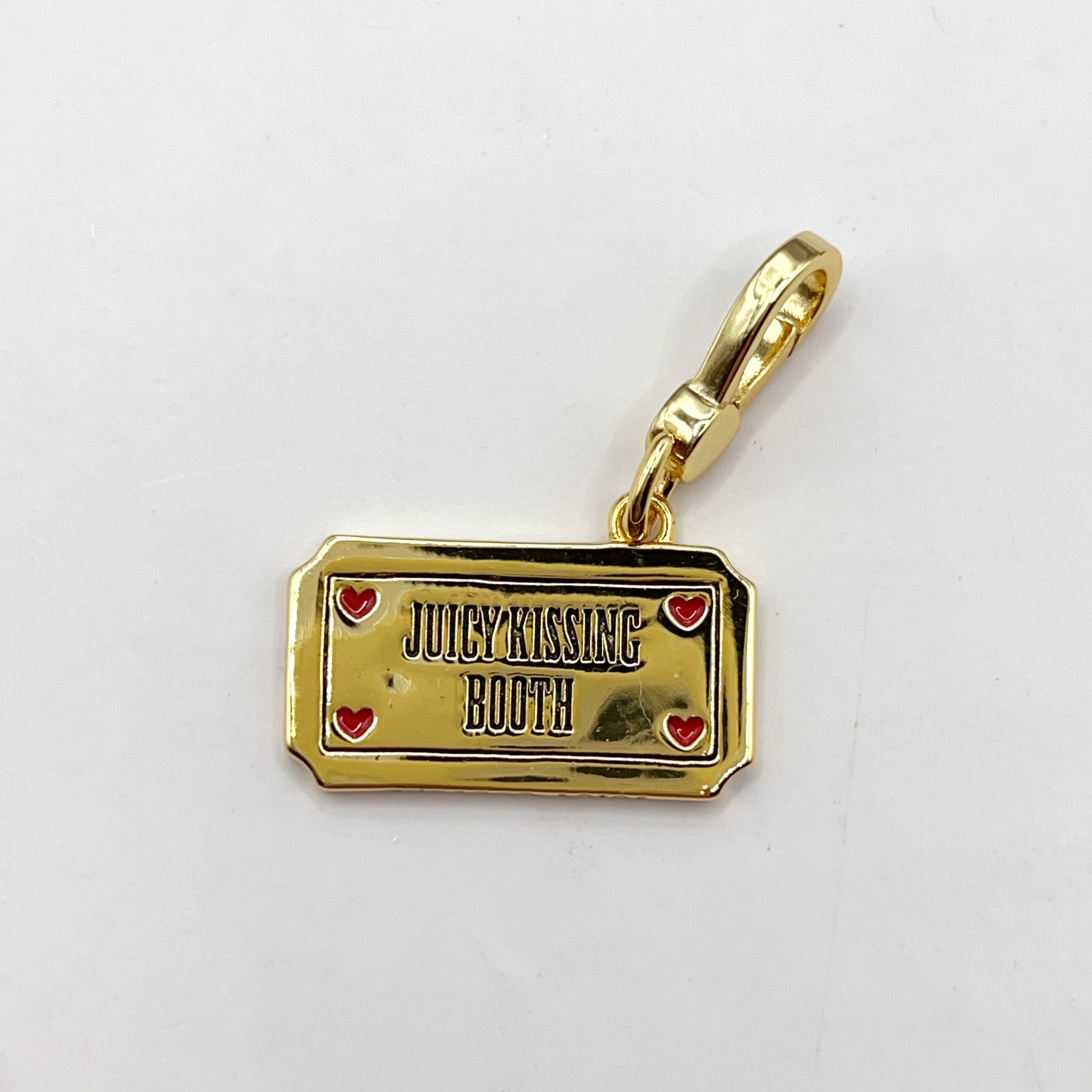 V06-Juicy Couture movie ticket charm