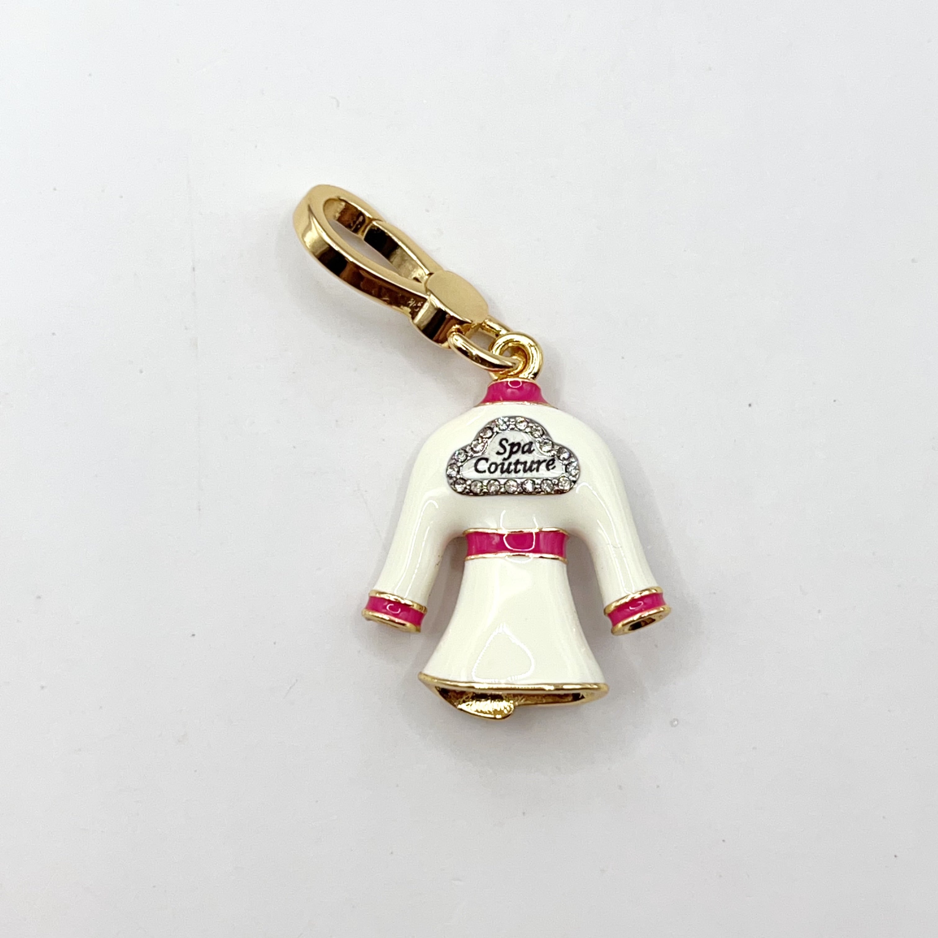 Q06-Juicy Couture spa robe charm