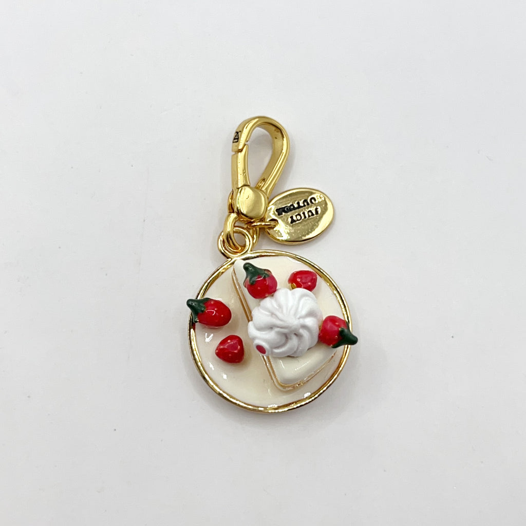 E09-Juicy Couture strawberry shortcake charm
