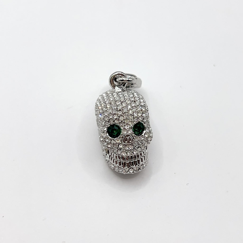 JC586-Juicy Couture pave skull charm