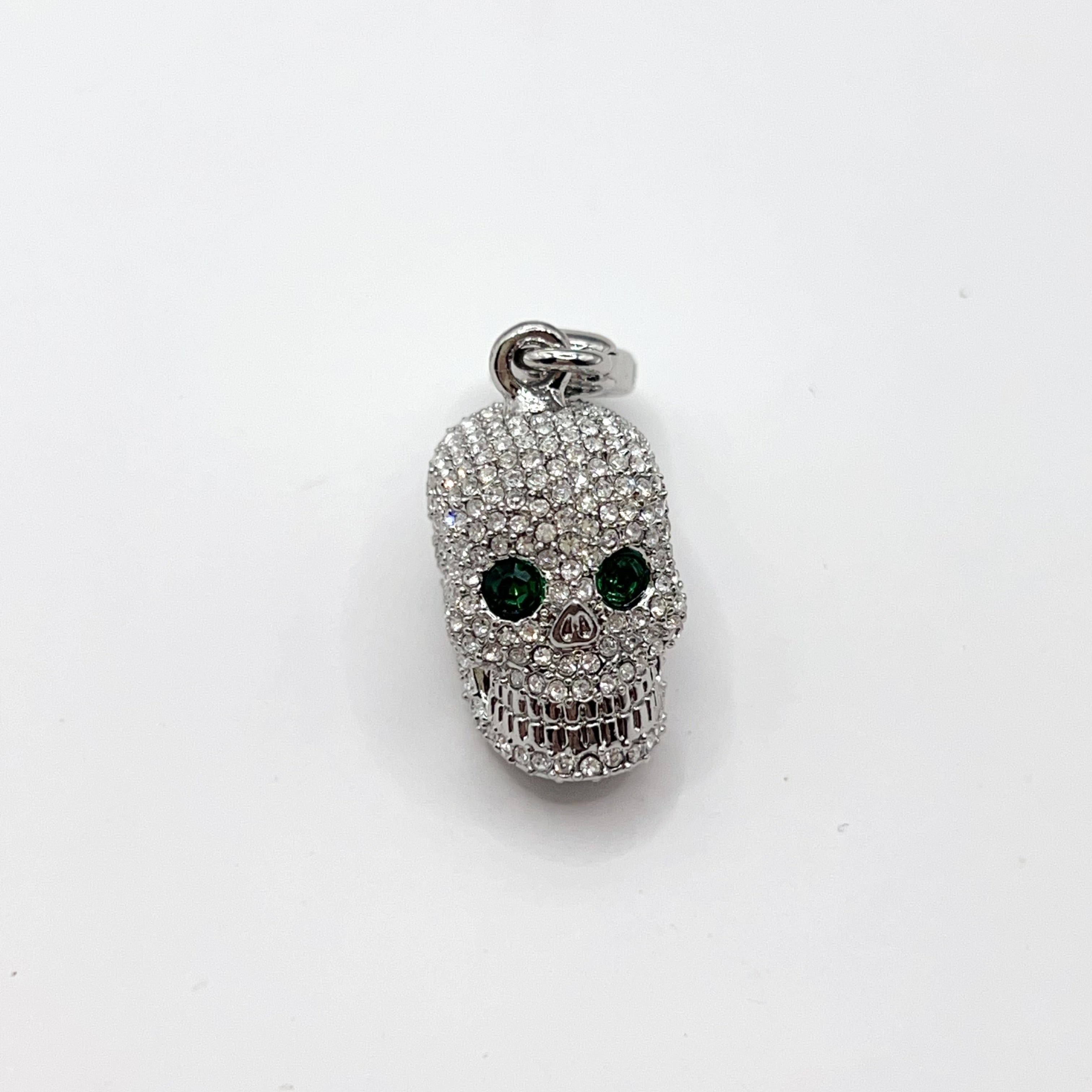 JC586-Juicy Couture pave skull charm
