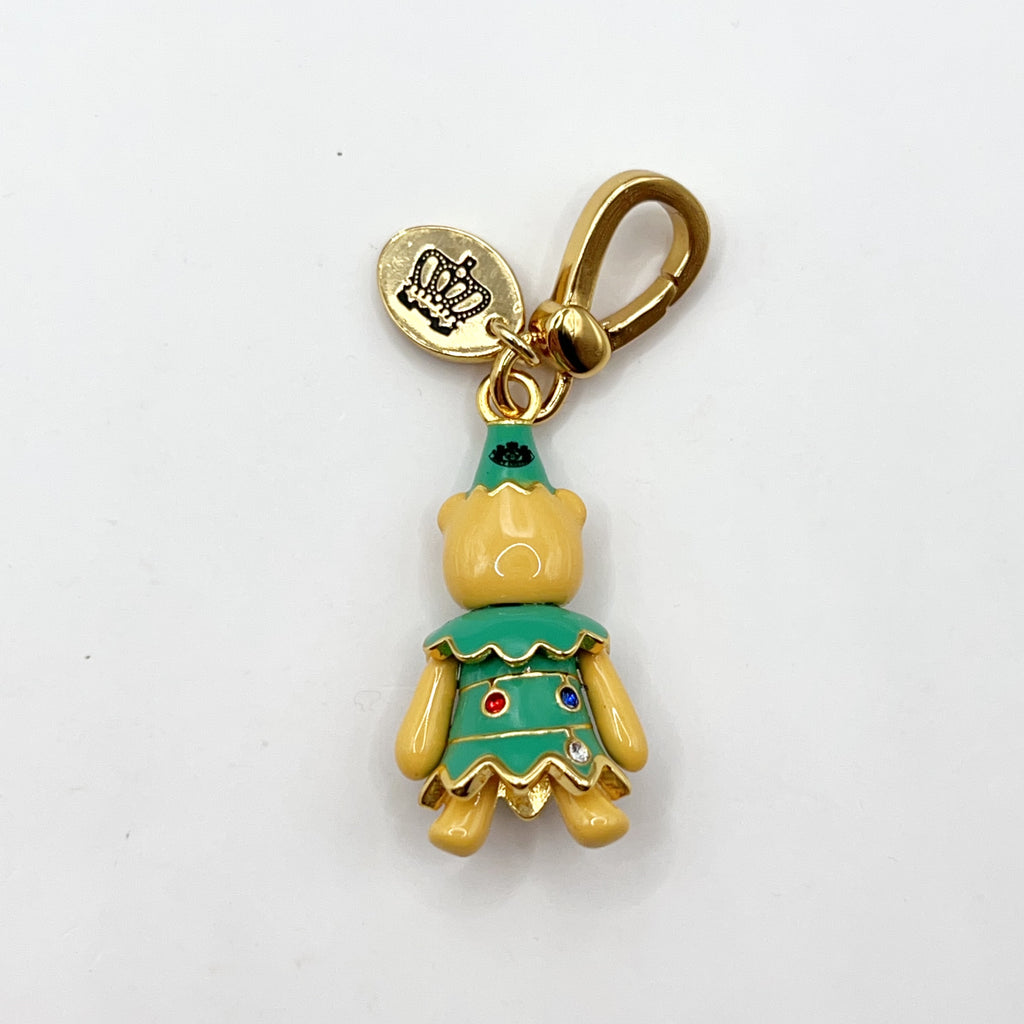 JC080-Juicy Couture Christmas tree bear charm