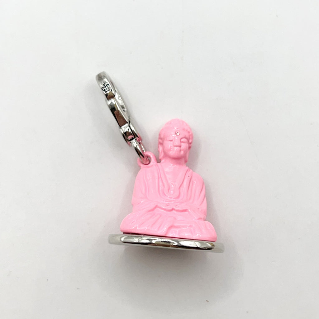 M11-Juicy Couture pink Buddha charm