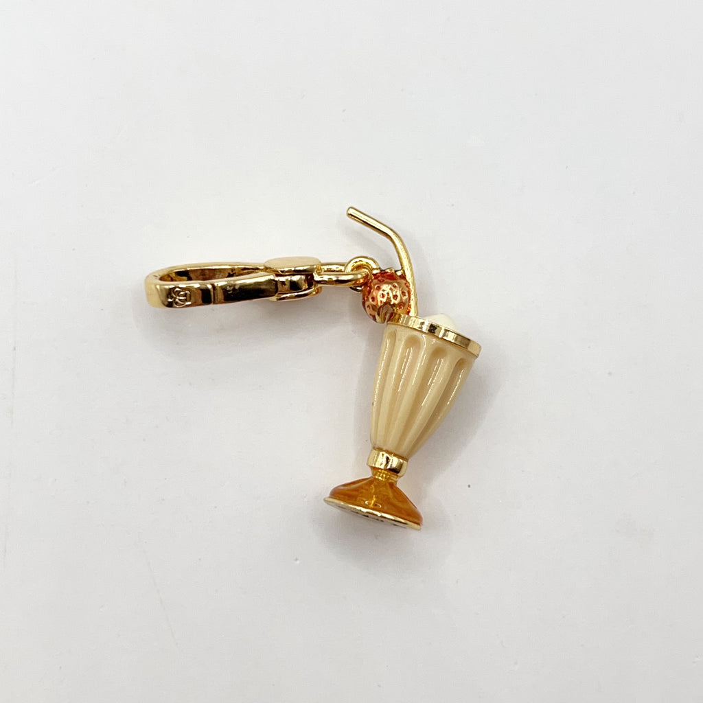 W10-Juicy Couture strawberry milkshake charm