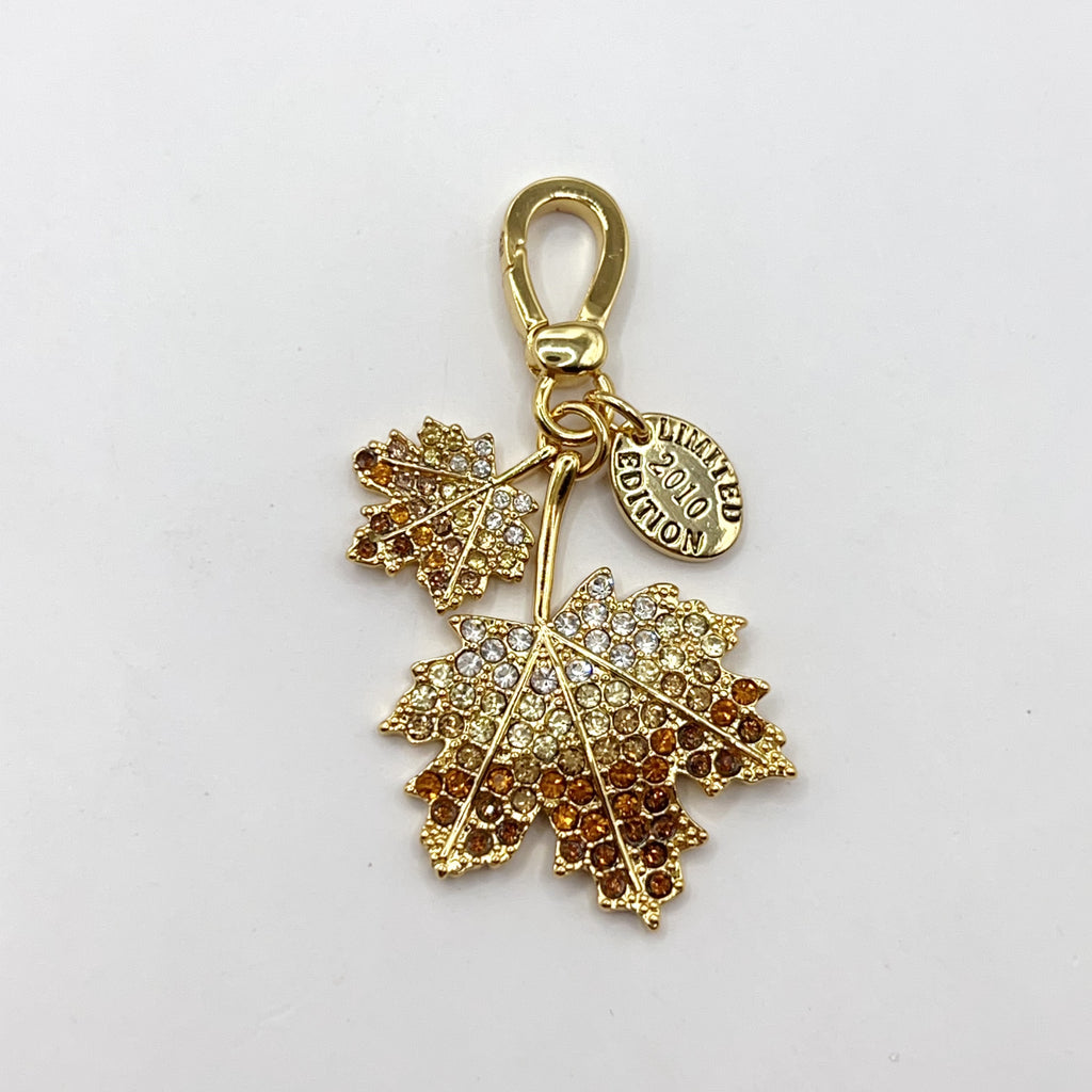 JC001-Juicy Couture maple leaf charm