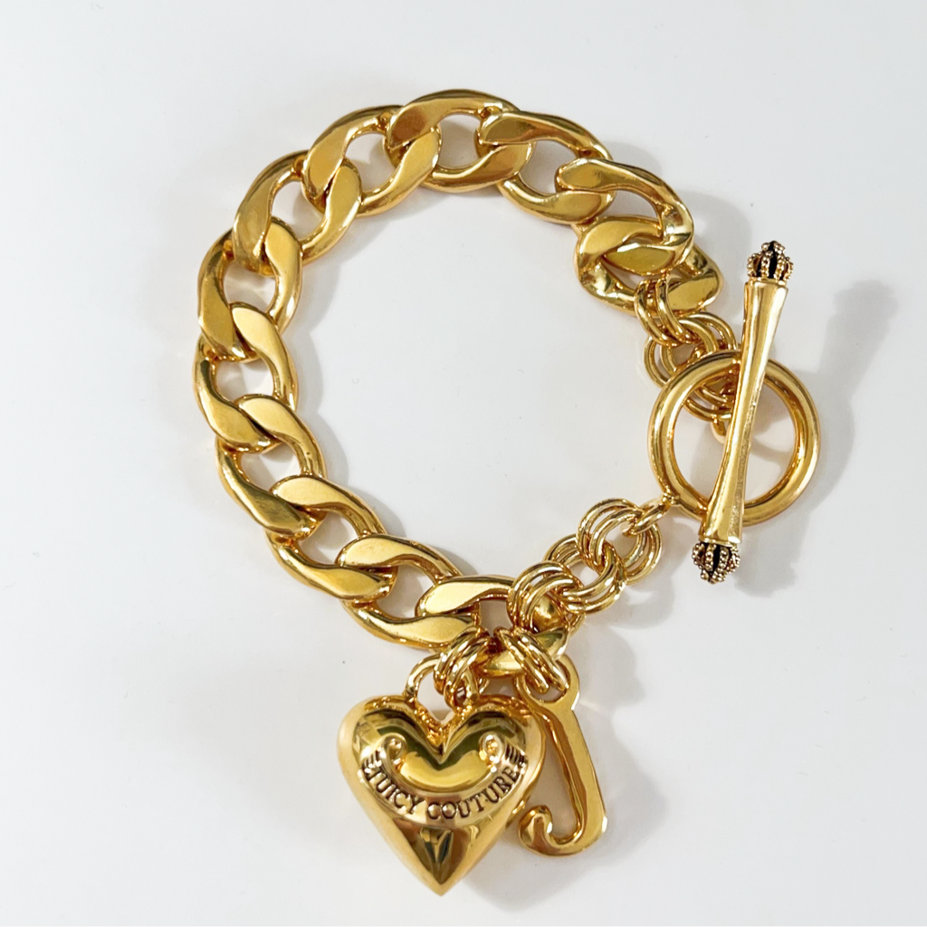 Z01-Juicy Couture charm bracelet 18cm