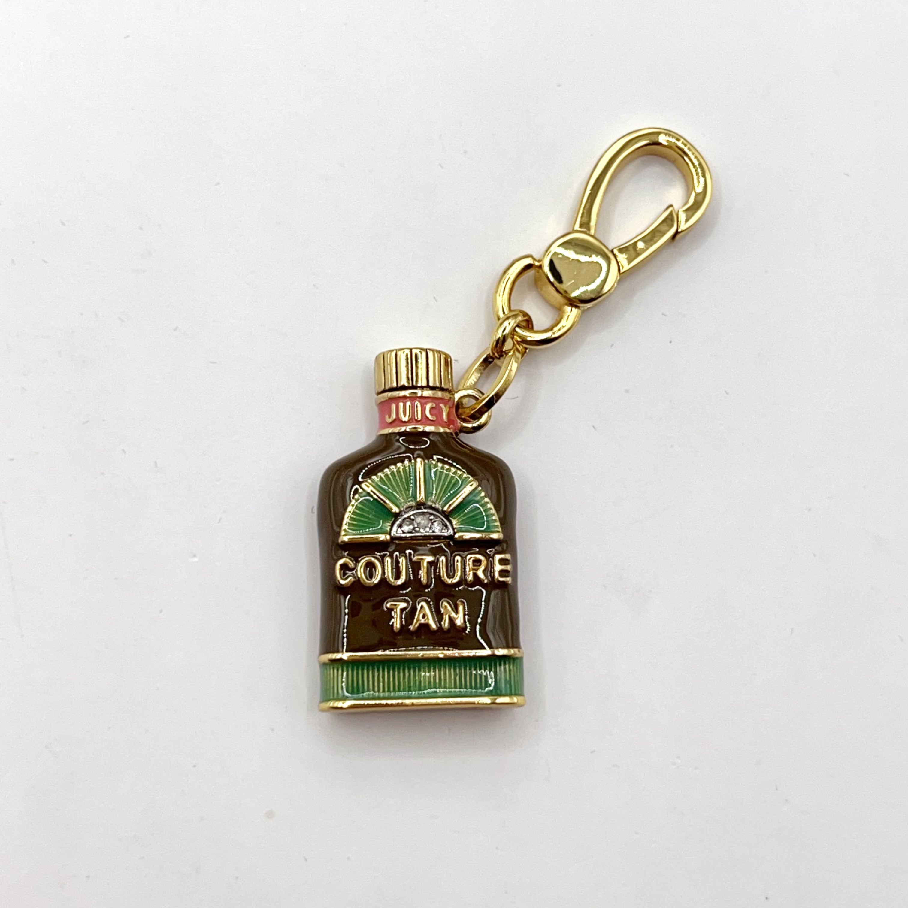 Y05-Juicy Couture suntan lotion charm