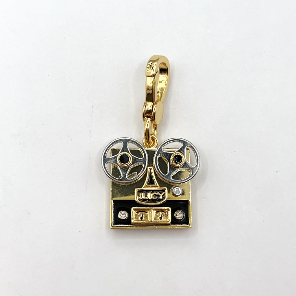 J03-Juicy Couture reel to reel projector charm