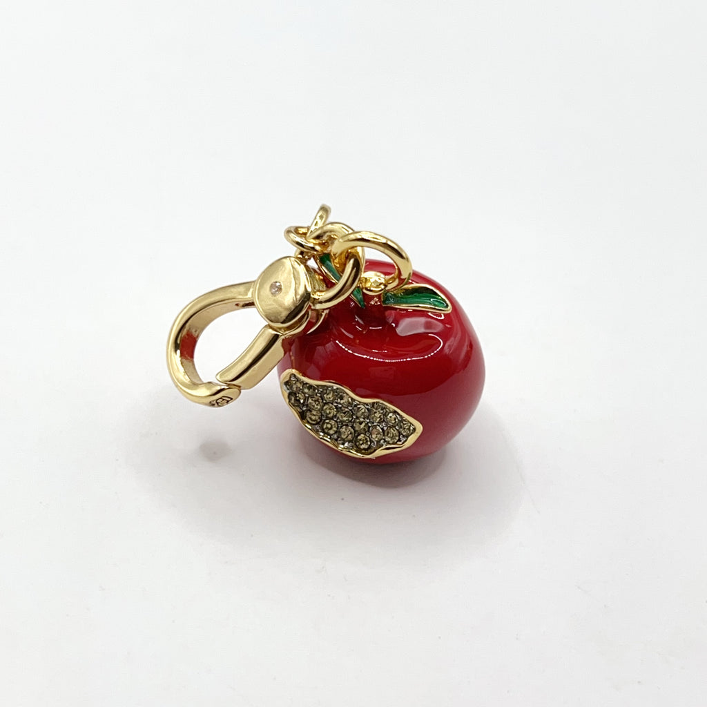 L07-Juicy Couture bitten apple charm