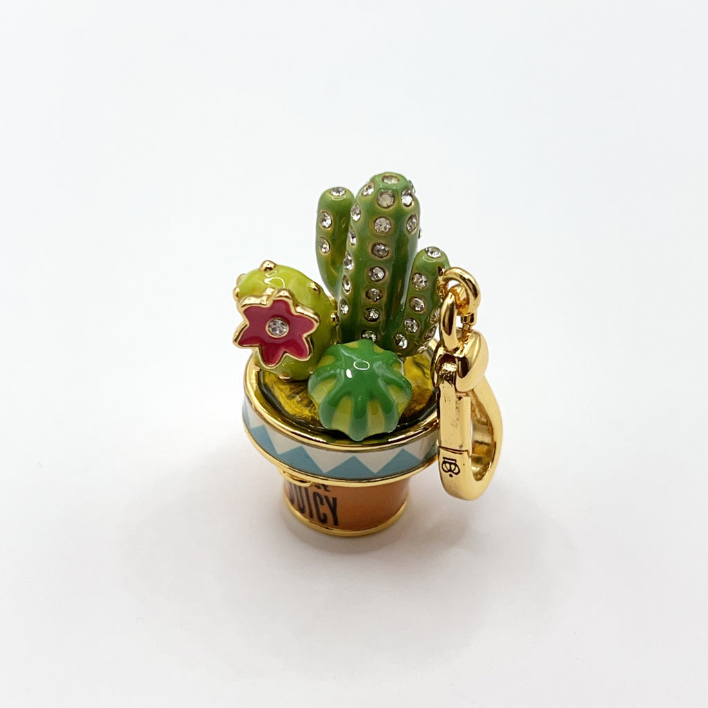 JC537-Juicy Couture cactus charm