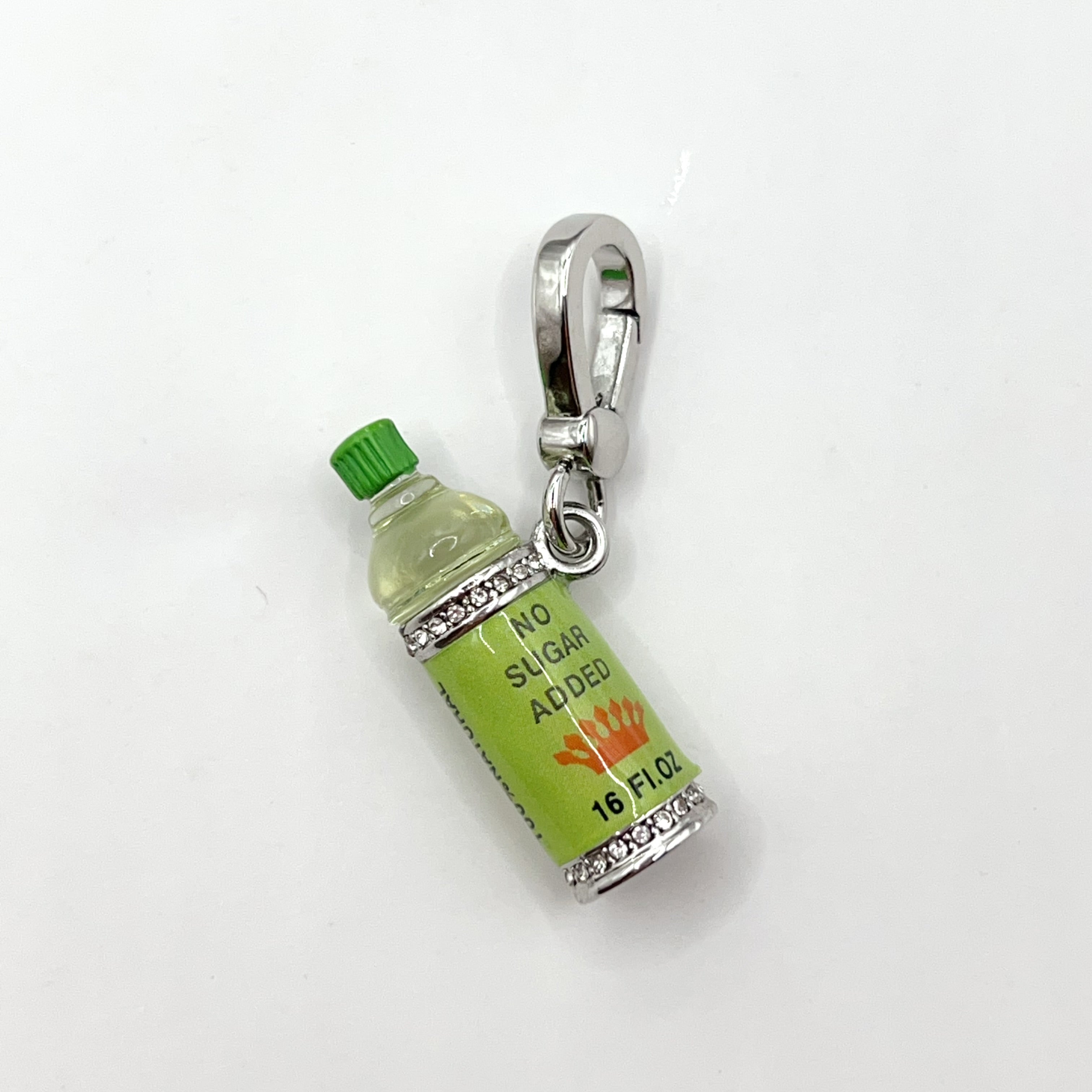 JC050-Juicy Couture green bottle drink charm