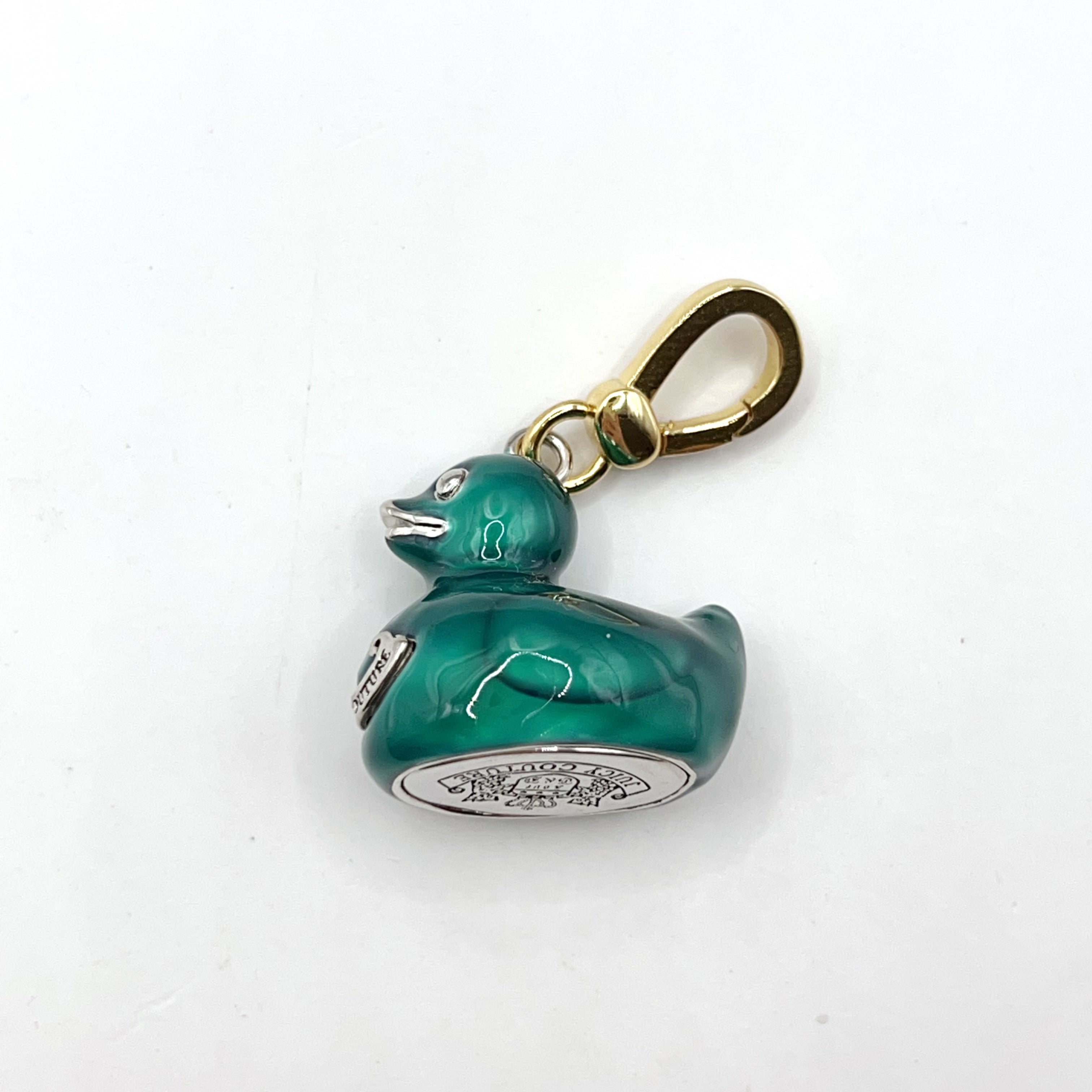 JC022-Juicy Couture blue rubber duck charm