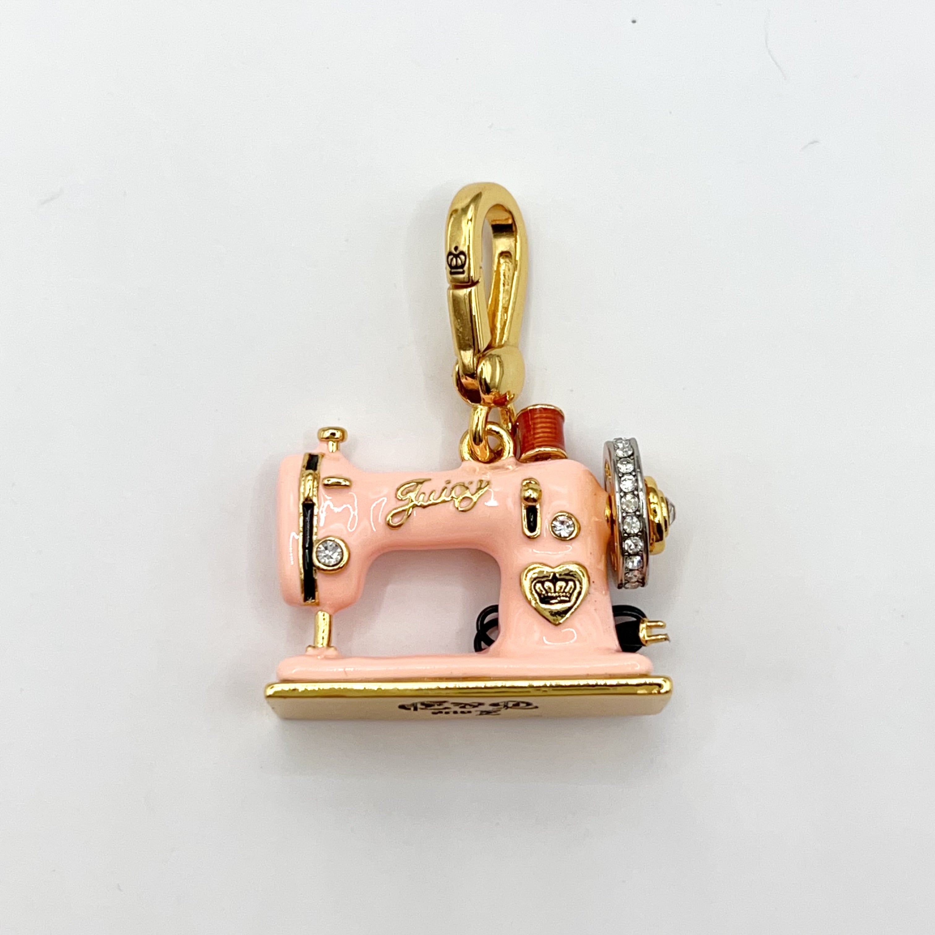 JC548-Juicy Couture sewing machine charm