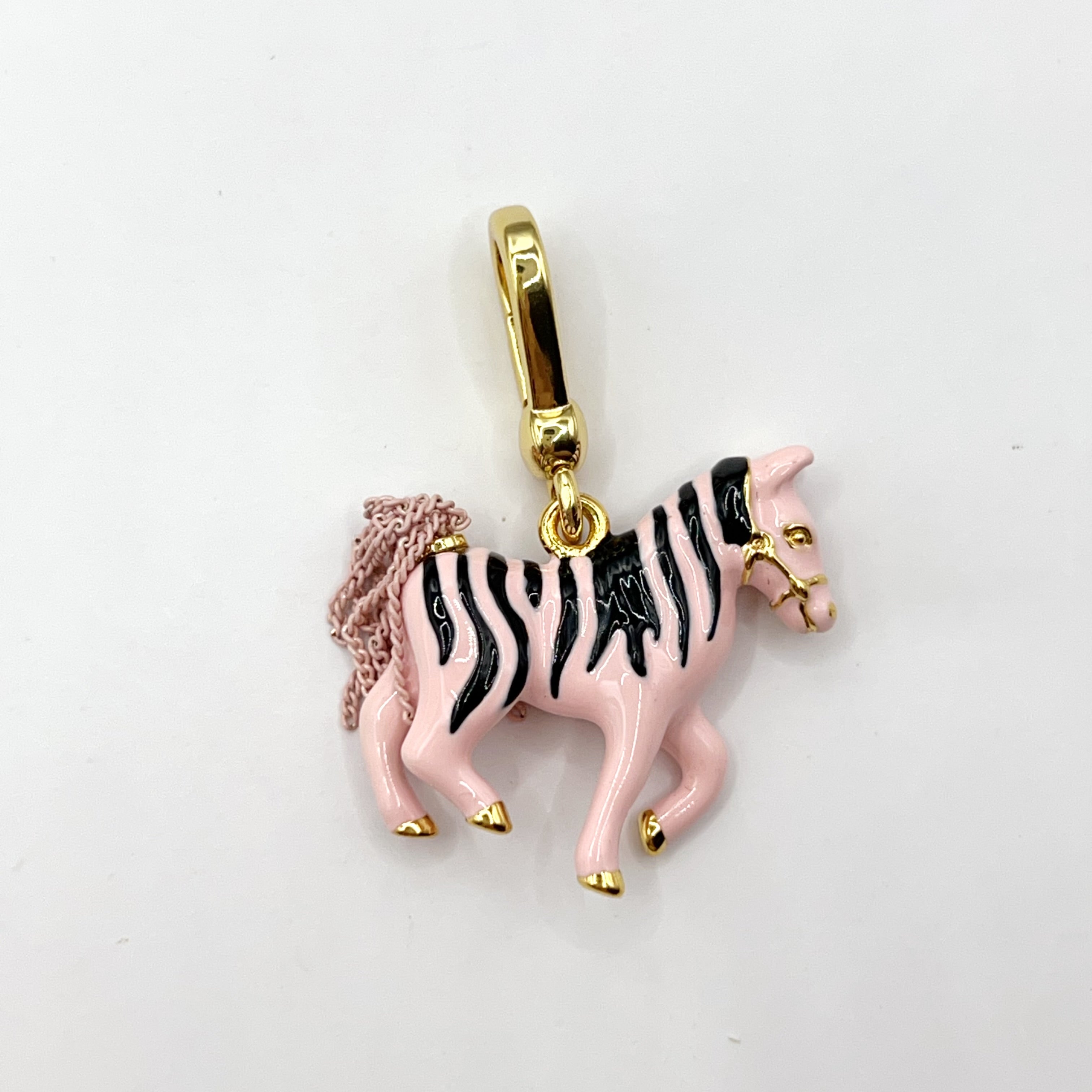 JC559-Juicy Couture pink horse charm