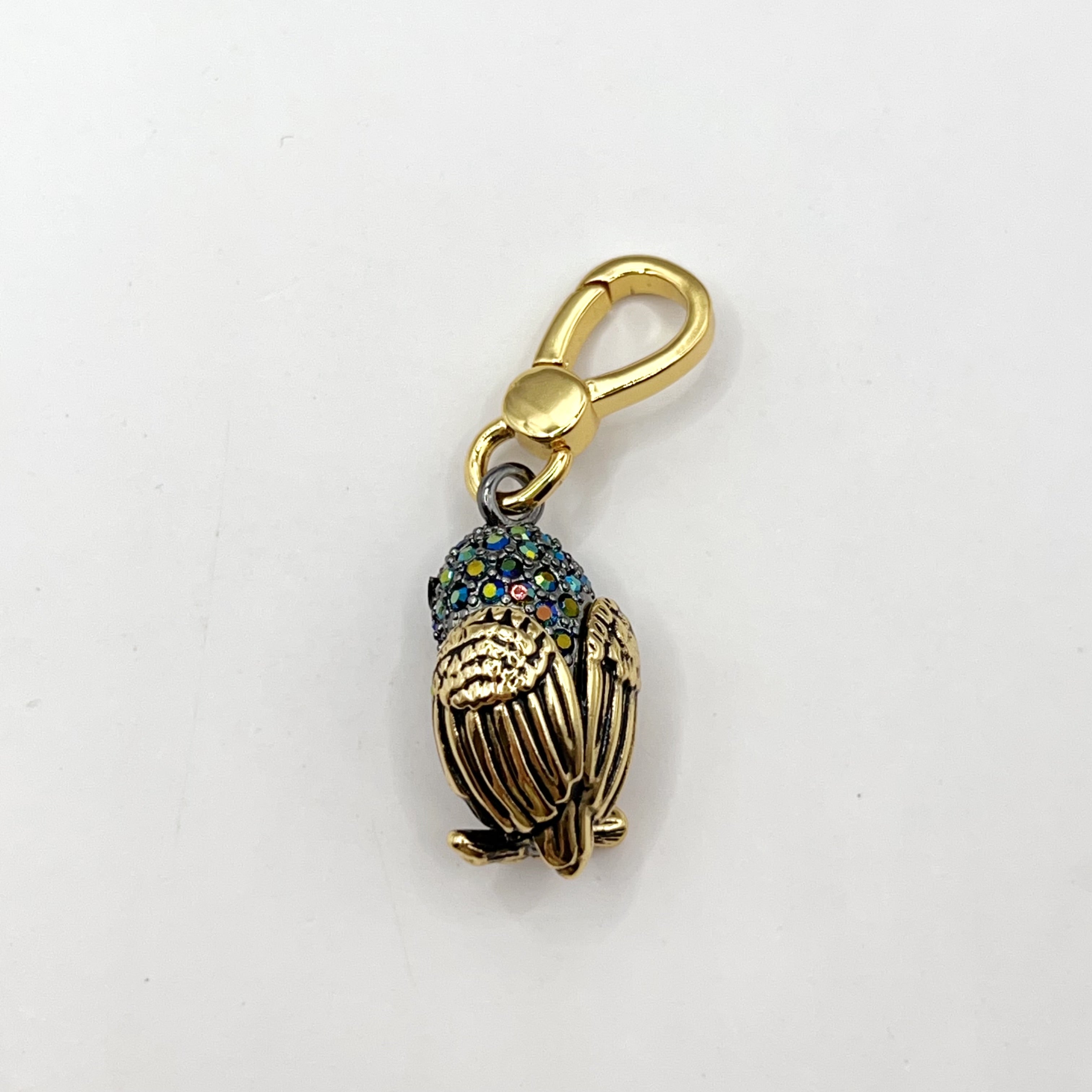 K12-Juicy Couture pave owl charm