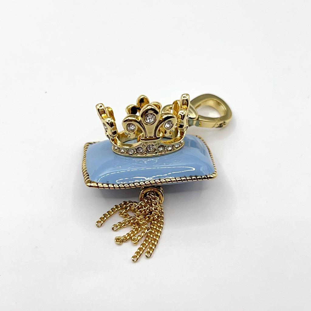 B05-Juicy Couture blue royal pillow charm