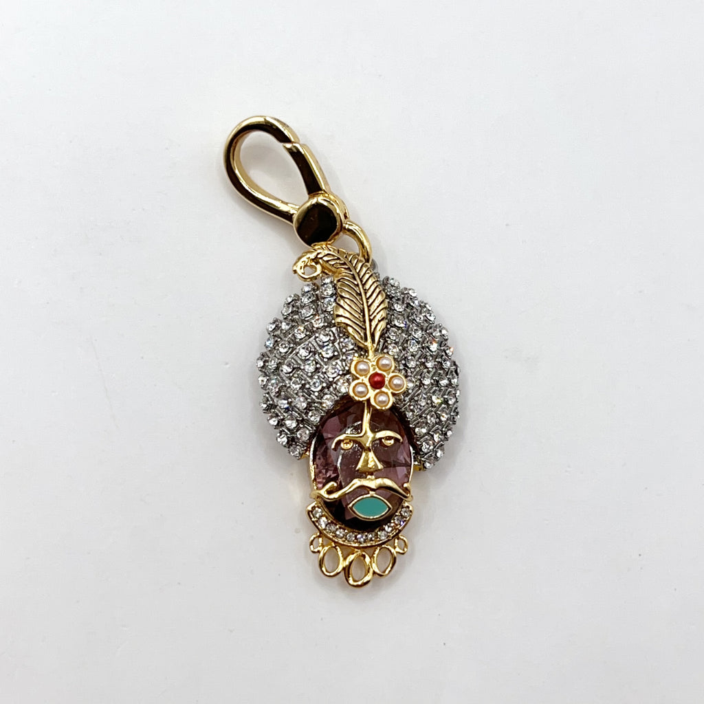 V07-Juicy Couture genie head charm