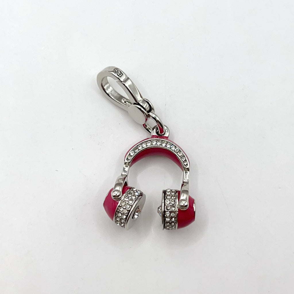 K13-Juicy Couture pink headphone charm