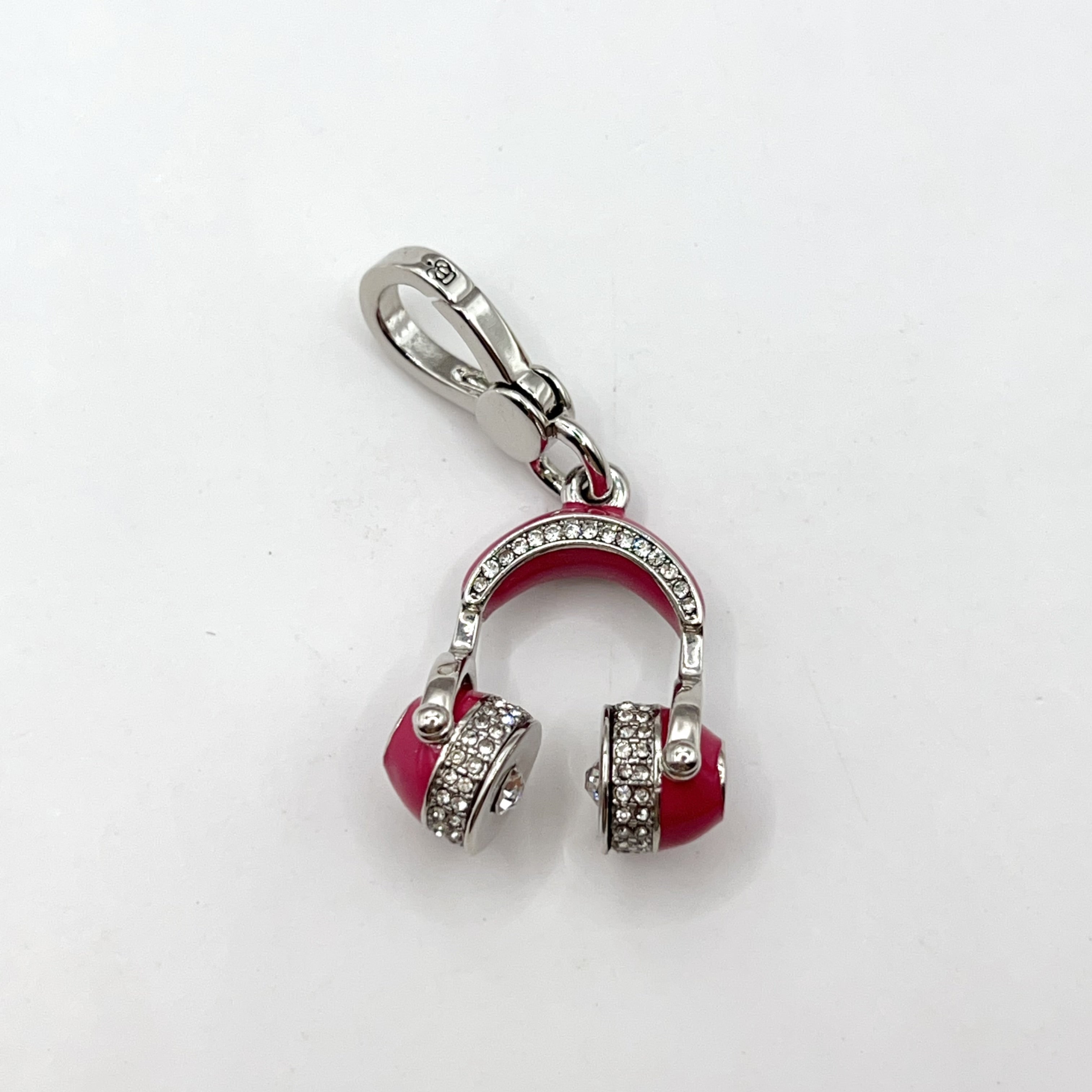 K13-Juicy Couture pink headphone charm