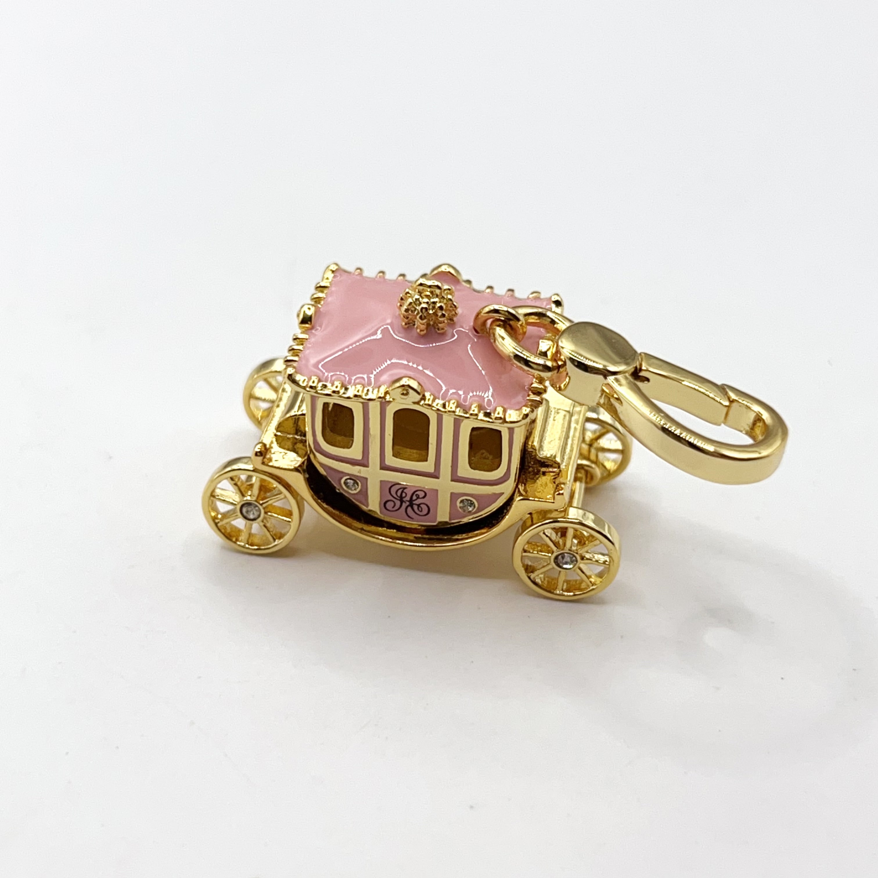 H13-Juicy Couture pumpkin carriage charm