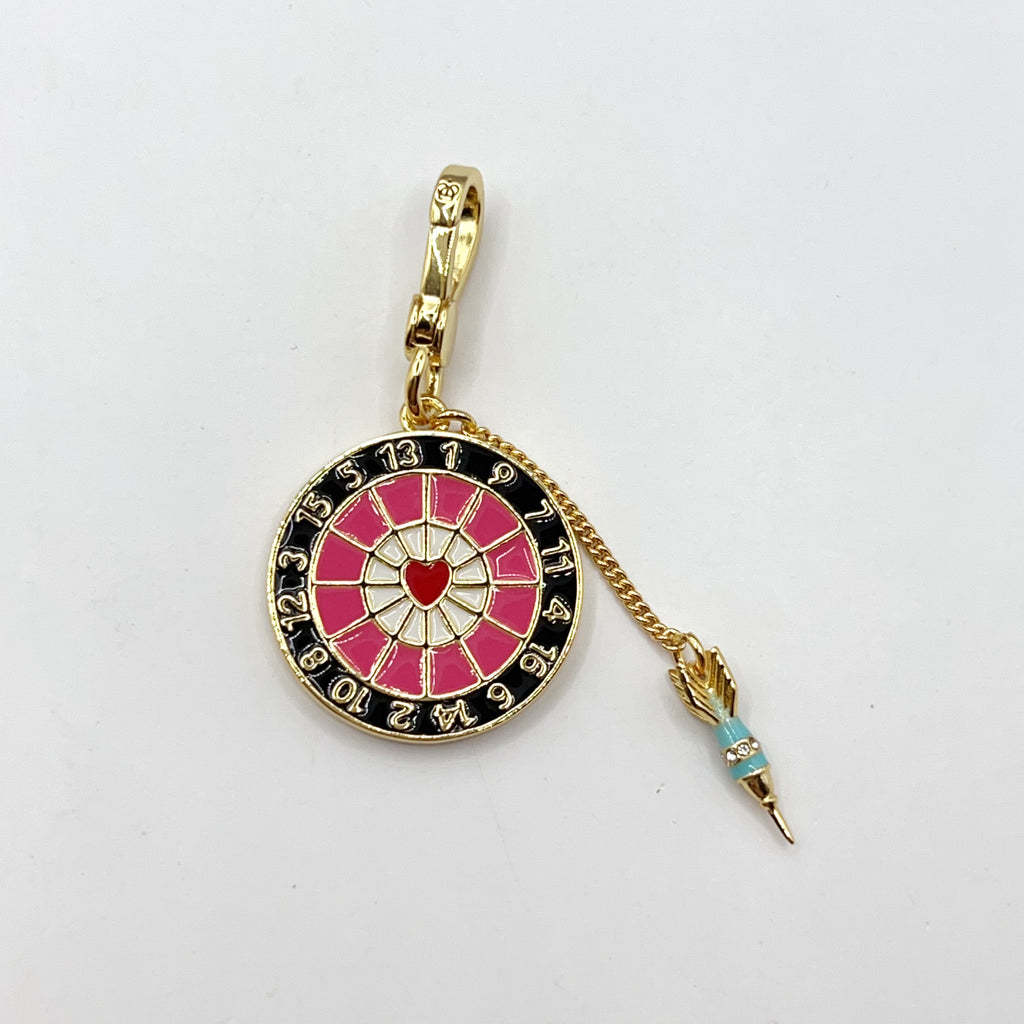 Y02-Juicy Couture dart board charm