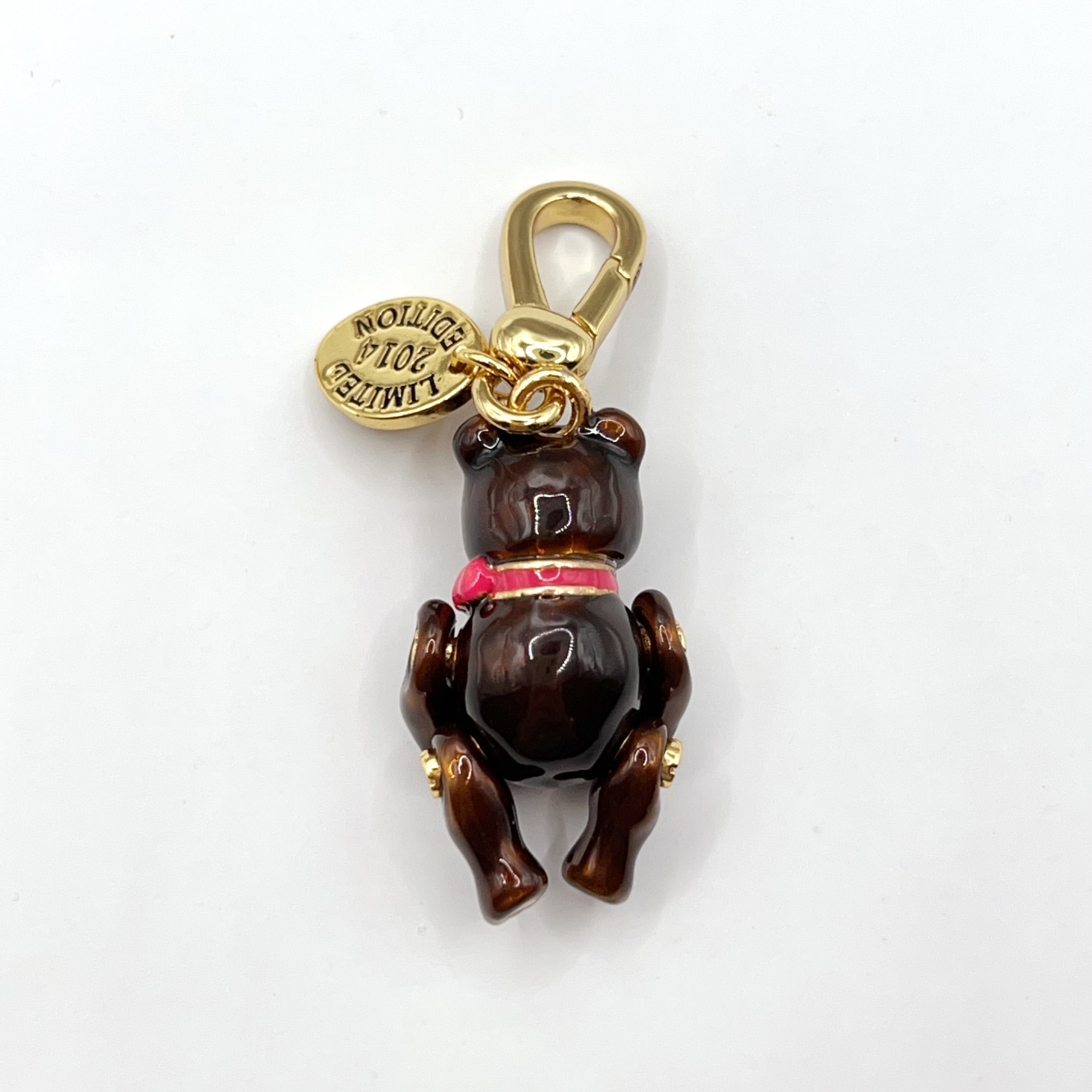 JC610-Juicy Couture brown bear charm
