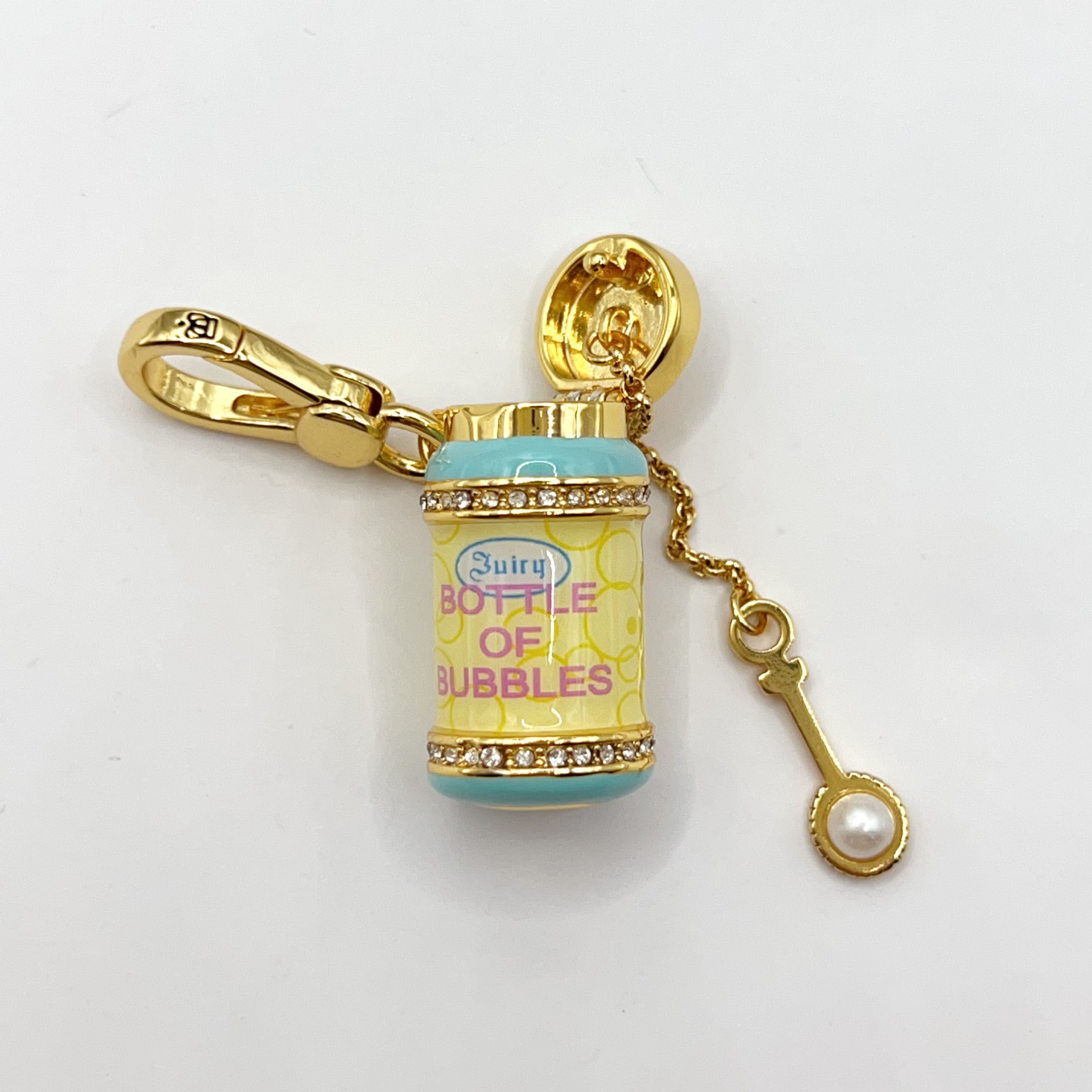 JC601-Juicy Couture bubble bottle charm