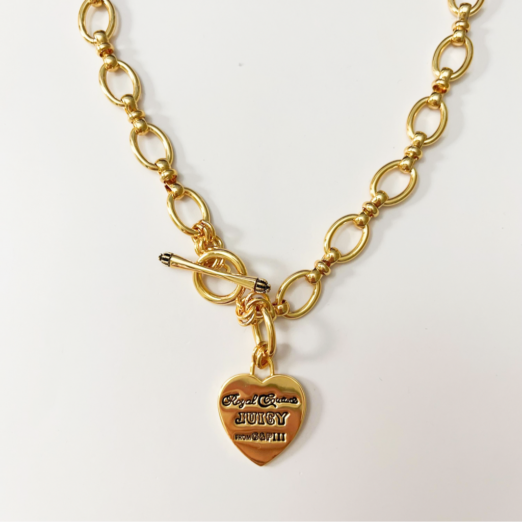 Juicy Couture charm necklace 43cm
