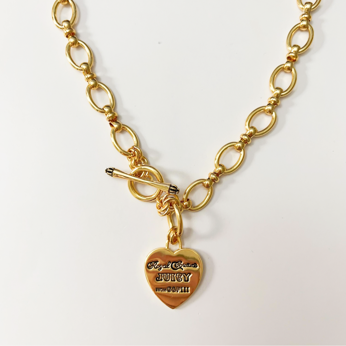 Juicy Couture charm necklace 43cm