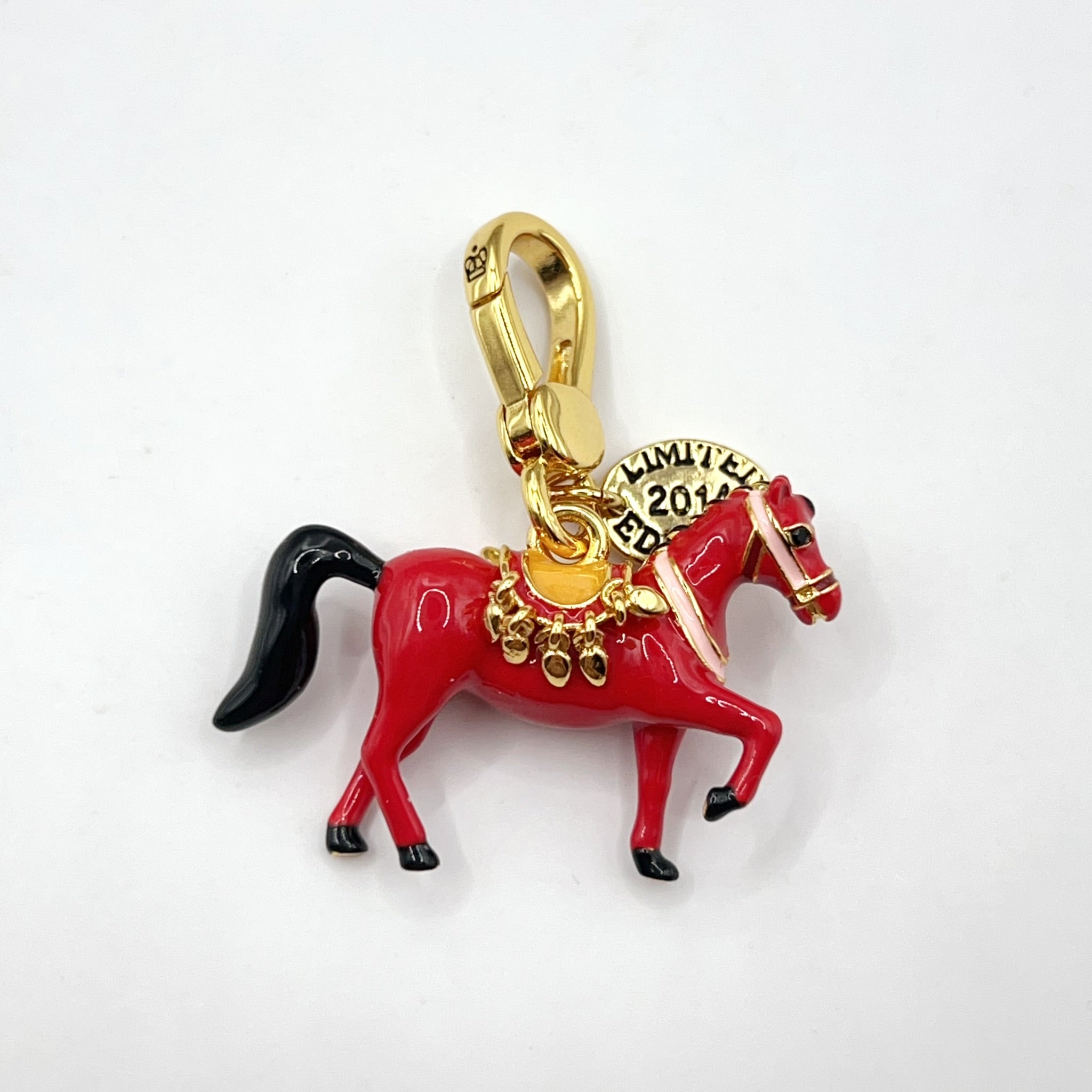 JC645-Juicy Couture red horse charm