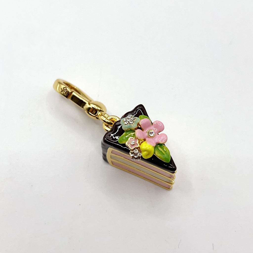 A11-Juicy Couture chocolate cake slice charm