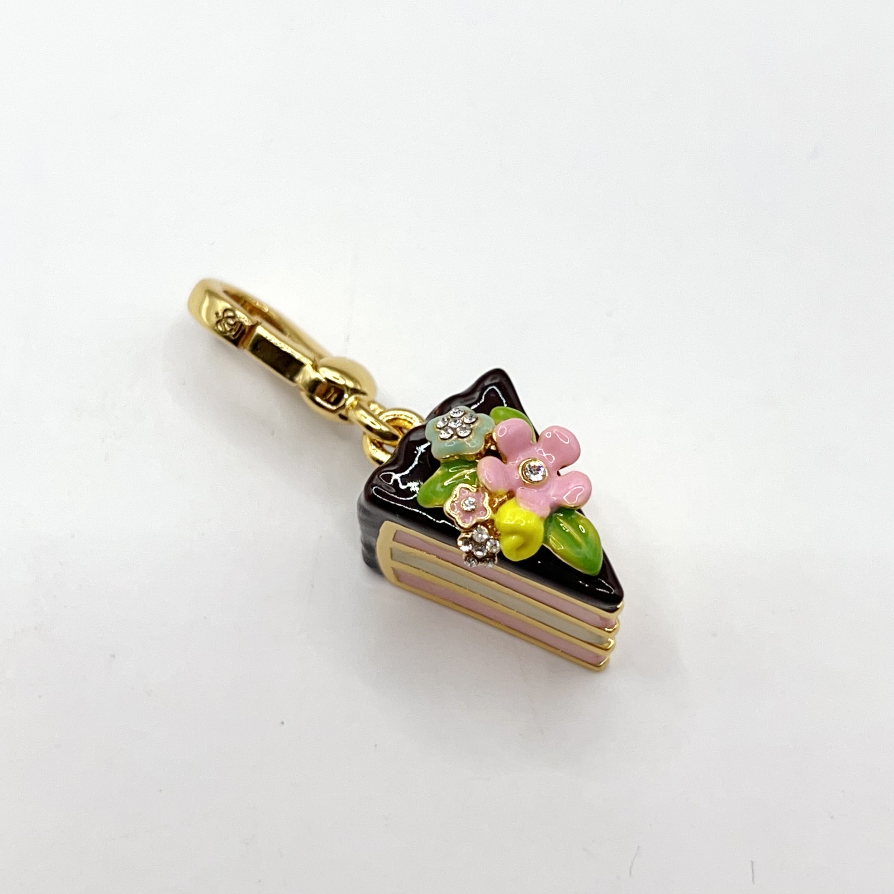 A11-Juicy Couture chocolate cake slice charm