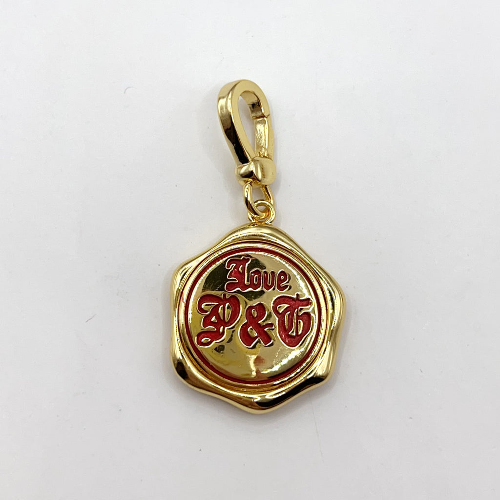 JC015-Juicy Couture wax seal charm