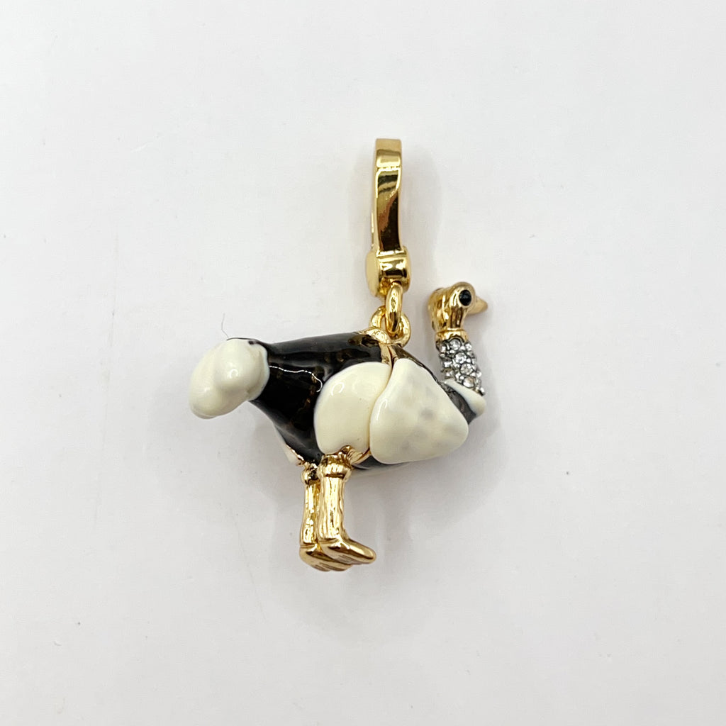 H01-Juicy Couture ostrich charm