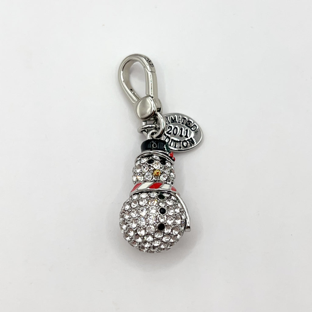 JC653-Juicy Couture pave snowman charm