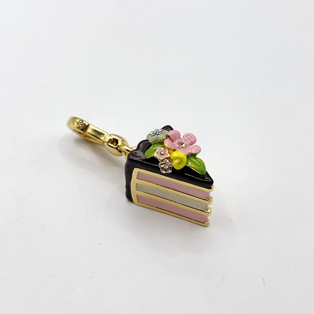A11-Juicy Couture chocolate cake slice charm