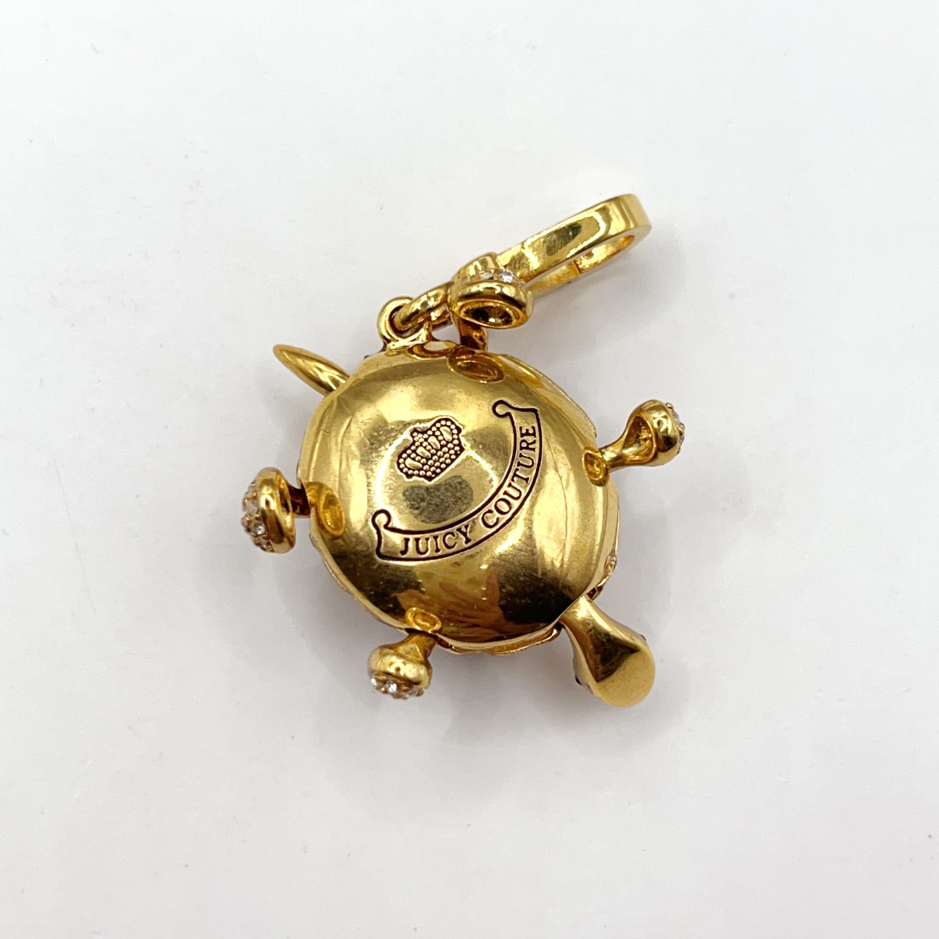 E12-Juicy Couture turtle charm
