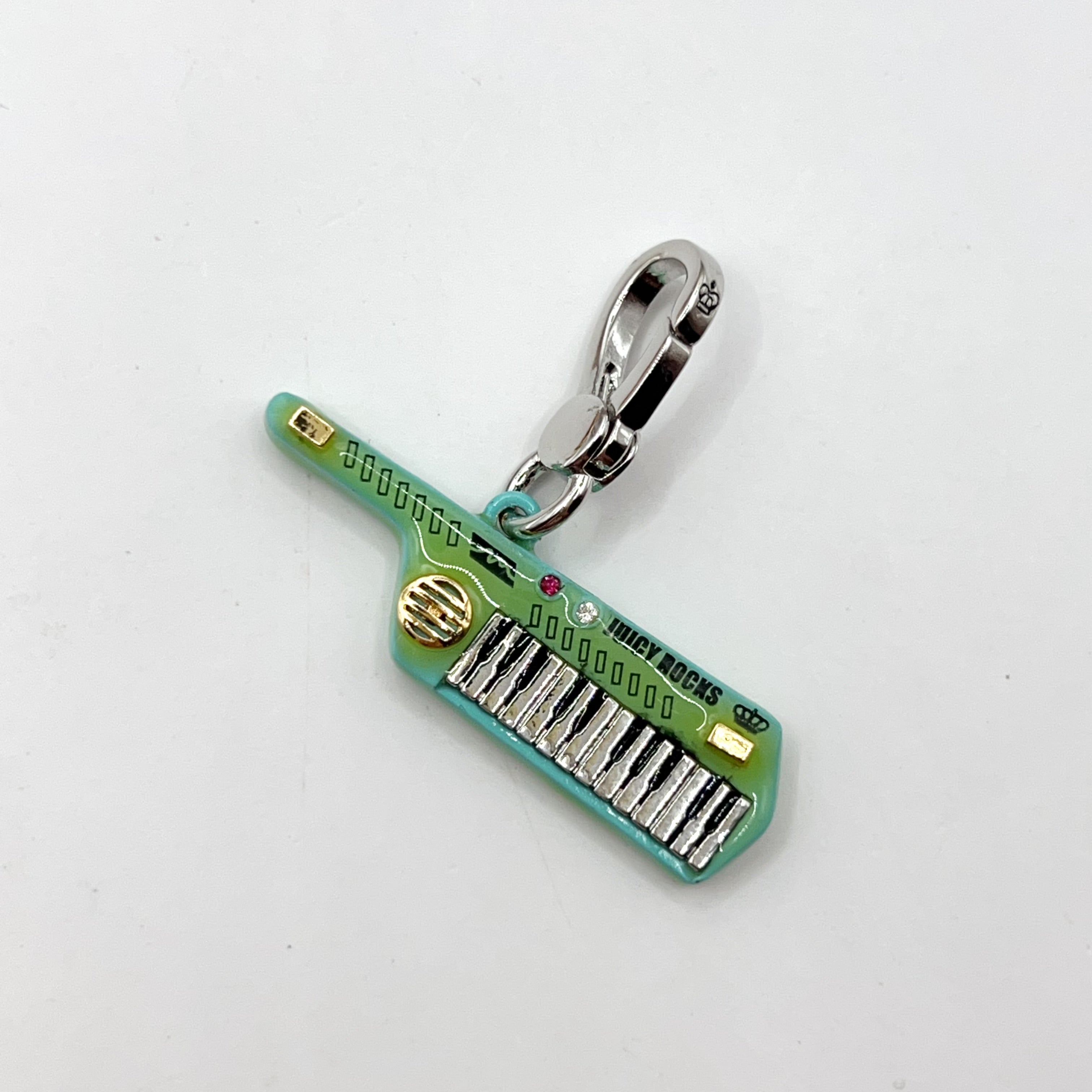 R04-Juicy Couture keyboard keytar charm
