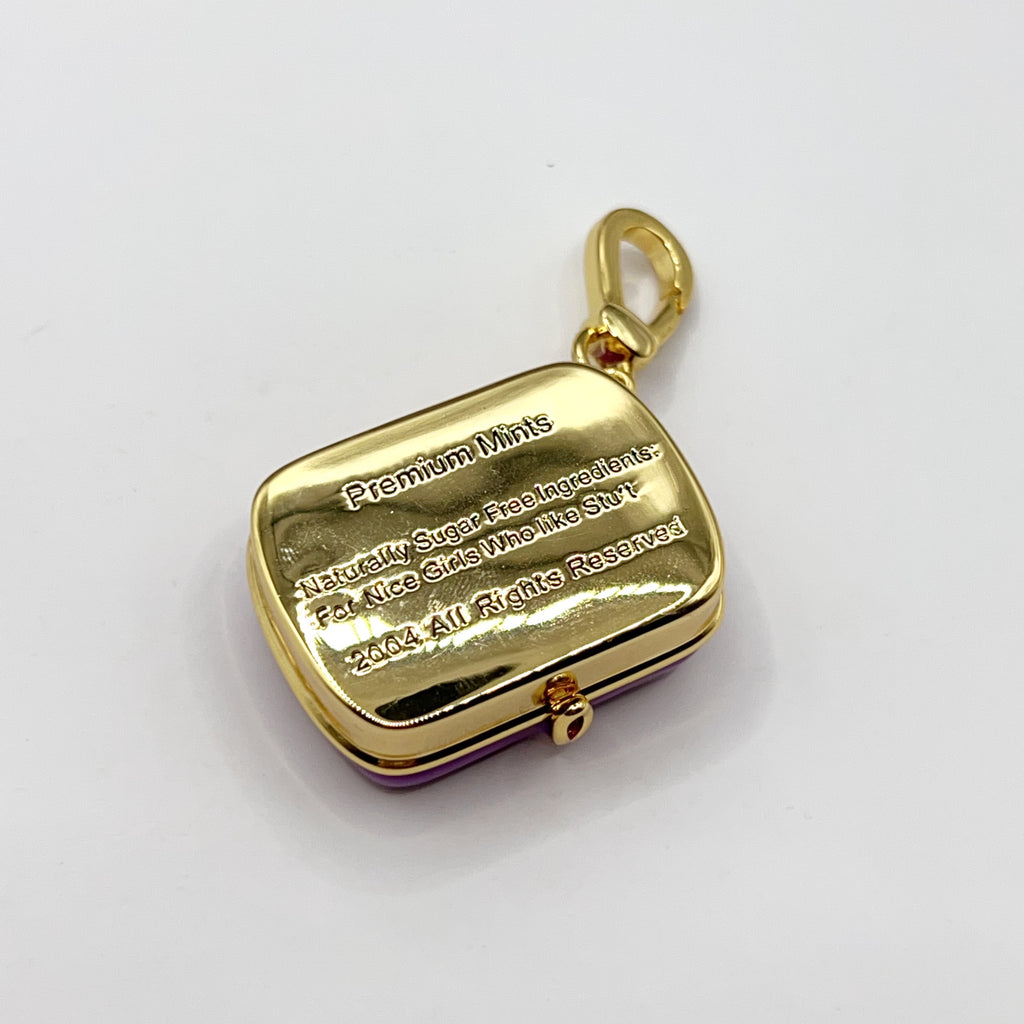 E13-Juicy Couture pink jewelry box charm