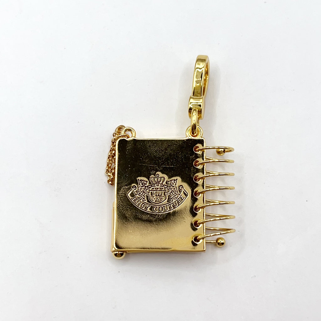 M04-Juicy Couture notebook charm