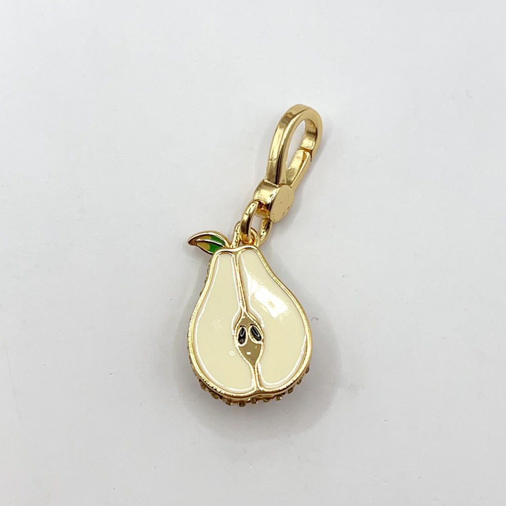 V05-Juicy Couture pave pear charm