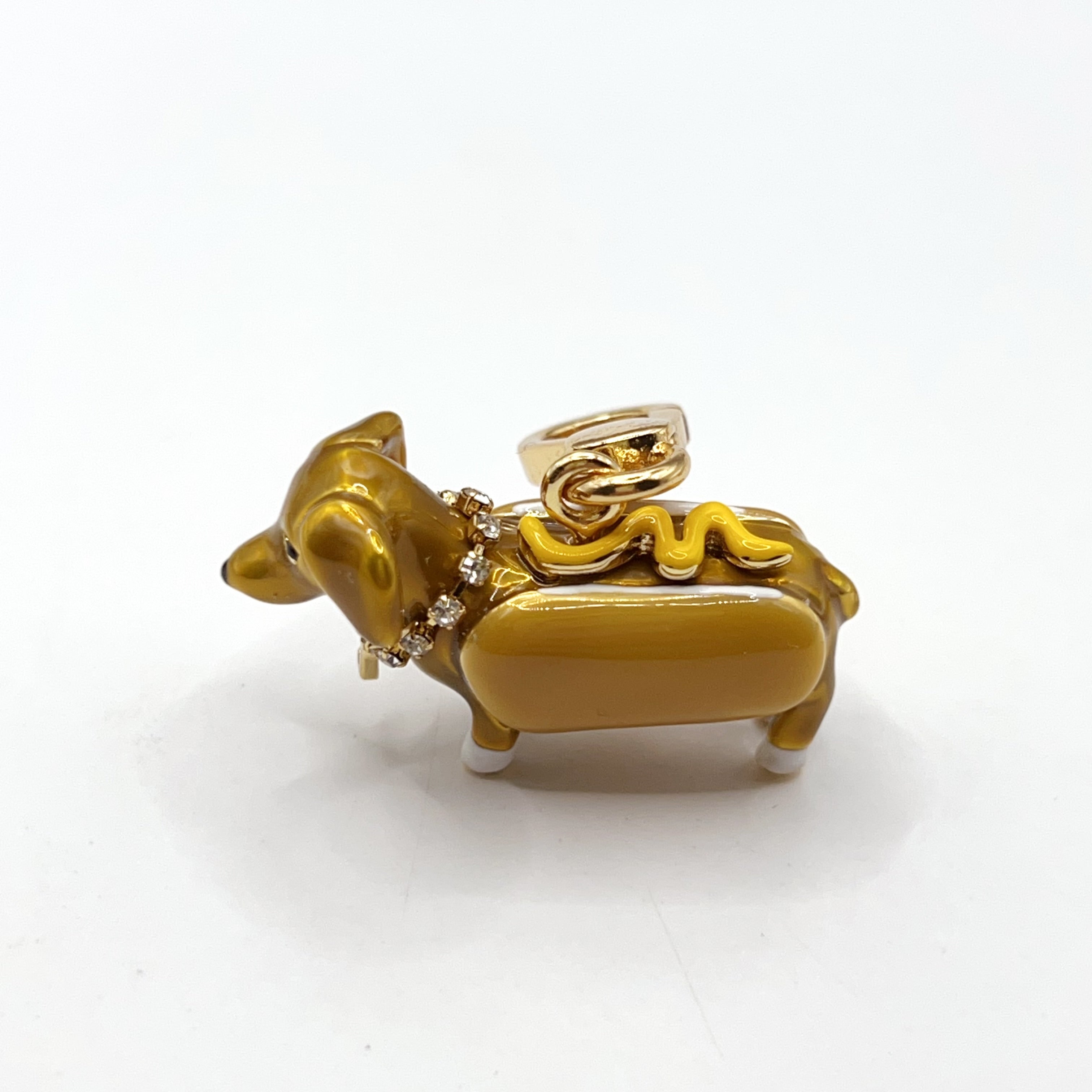 JC014-Juicy Couture Dachshund hotdog charm