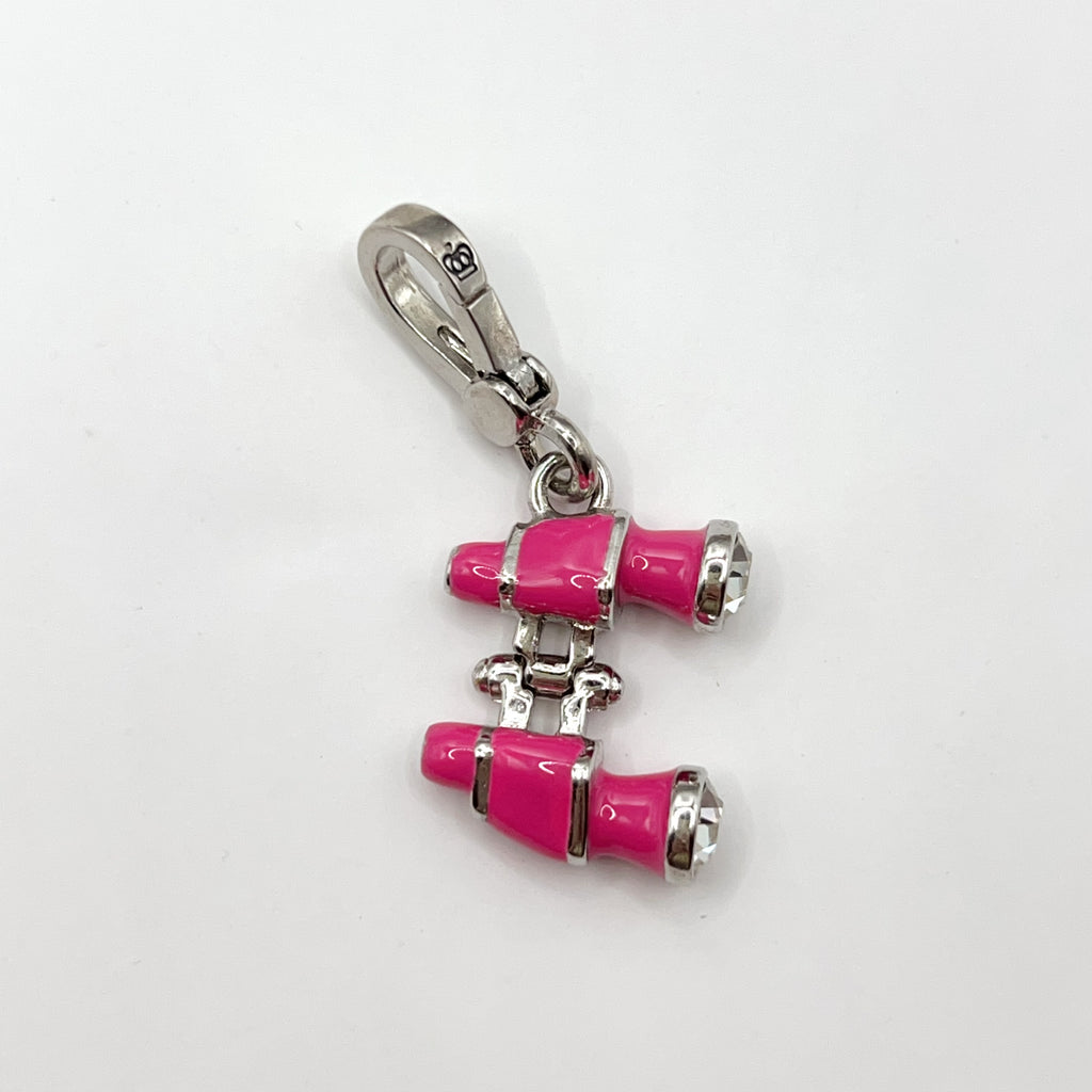 JC584-Juicy Couture pink binoculars charm