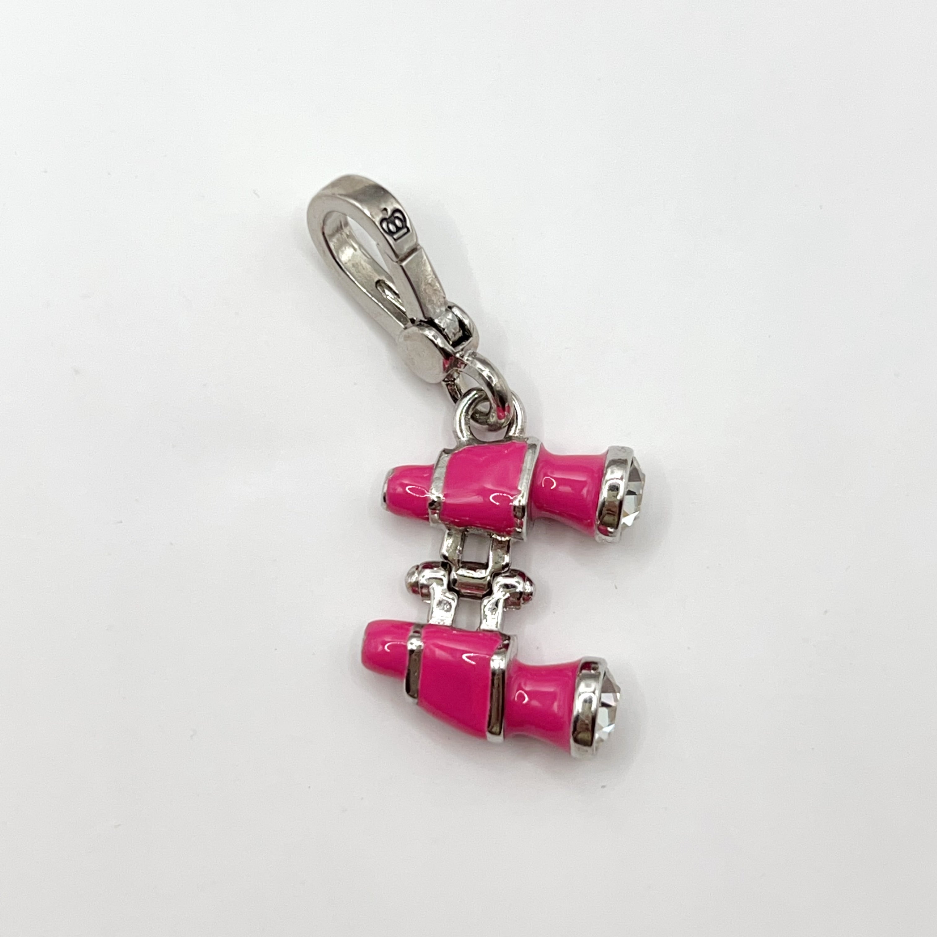 JC584-Juicy Couture pink binoculars charm