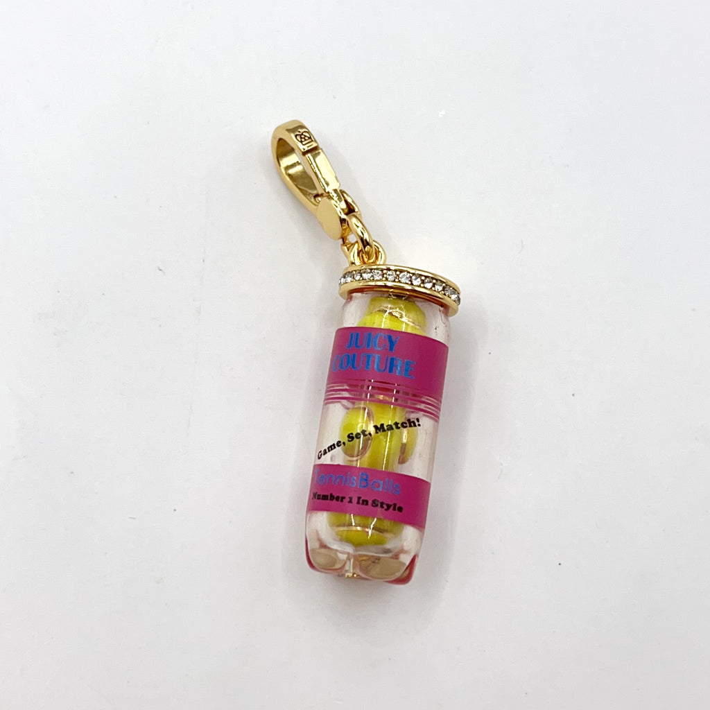 I11-Juicy Couture box of tennis balls charm