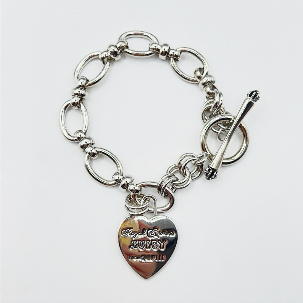 Juicy Couture charm bracelet 17cm